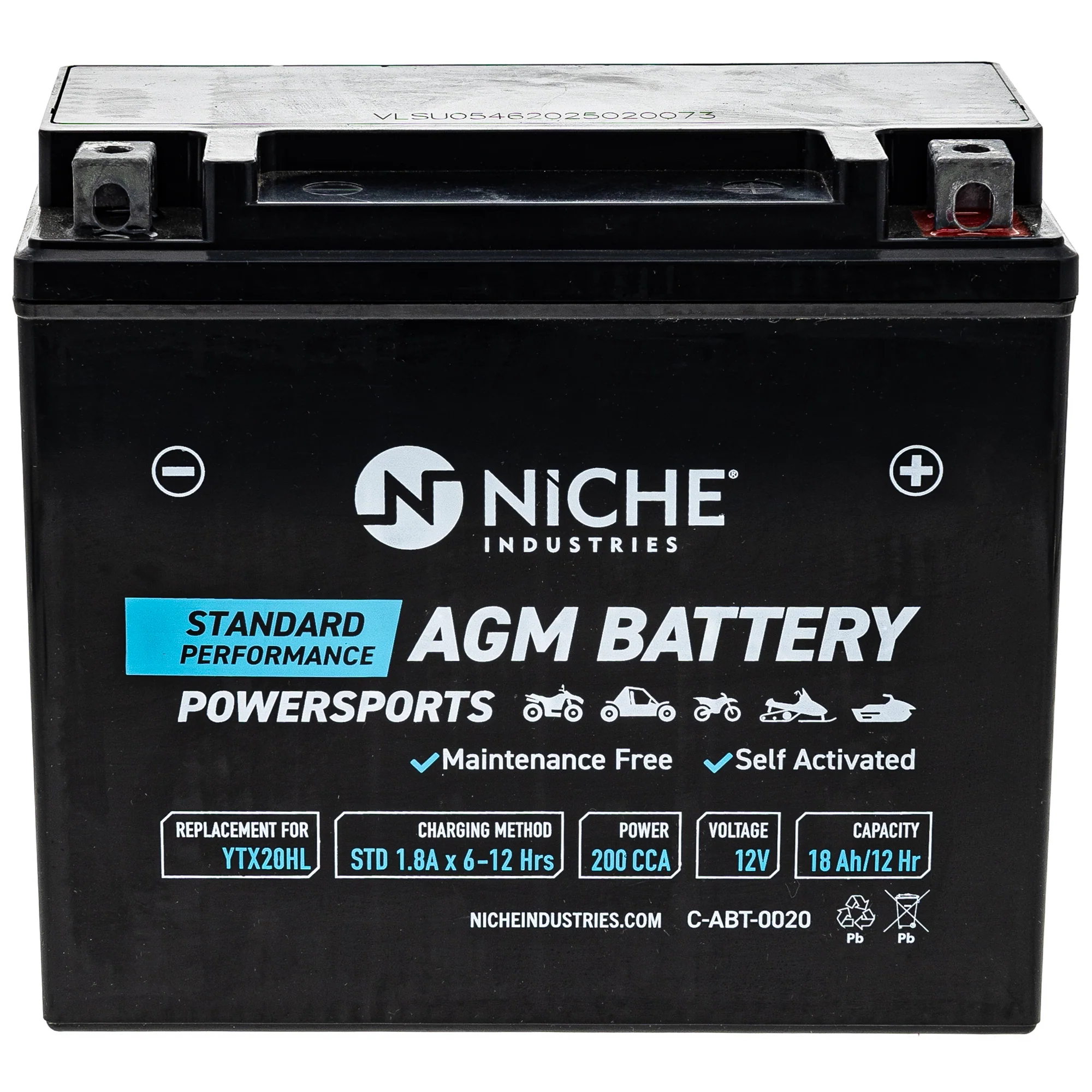 AGM Battery For Can-Am Harley-Davidson Kawasaki A31520179000 710007978 515176704 515176448 515176044 - Image 4