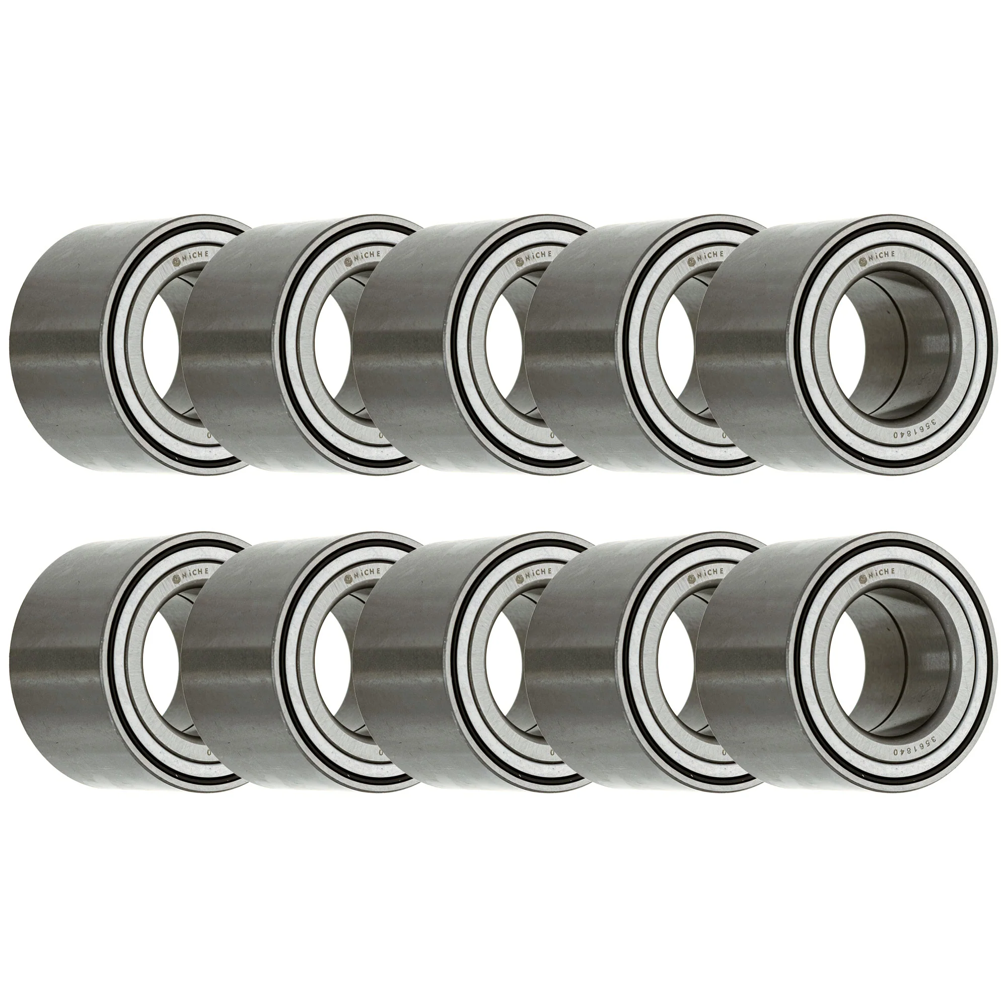 Wheel Bearing 35x62x40mm Double Row Angular Contact 10 Pack