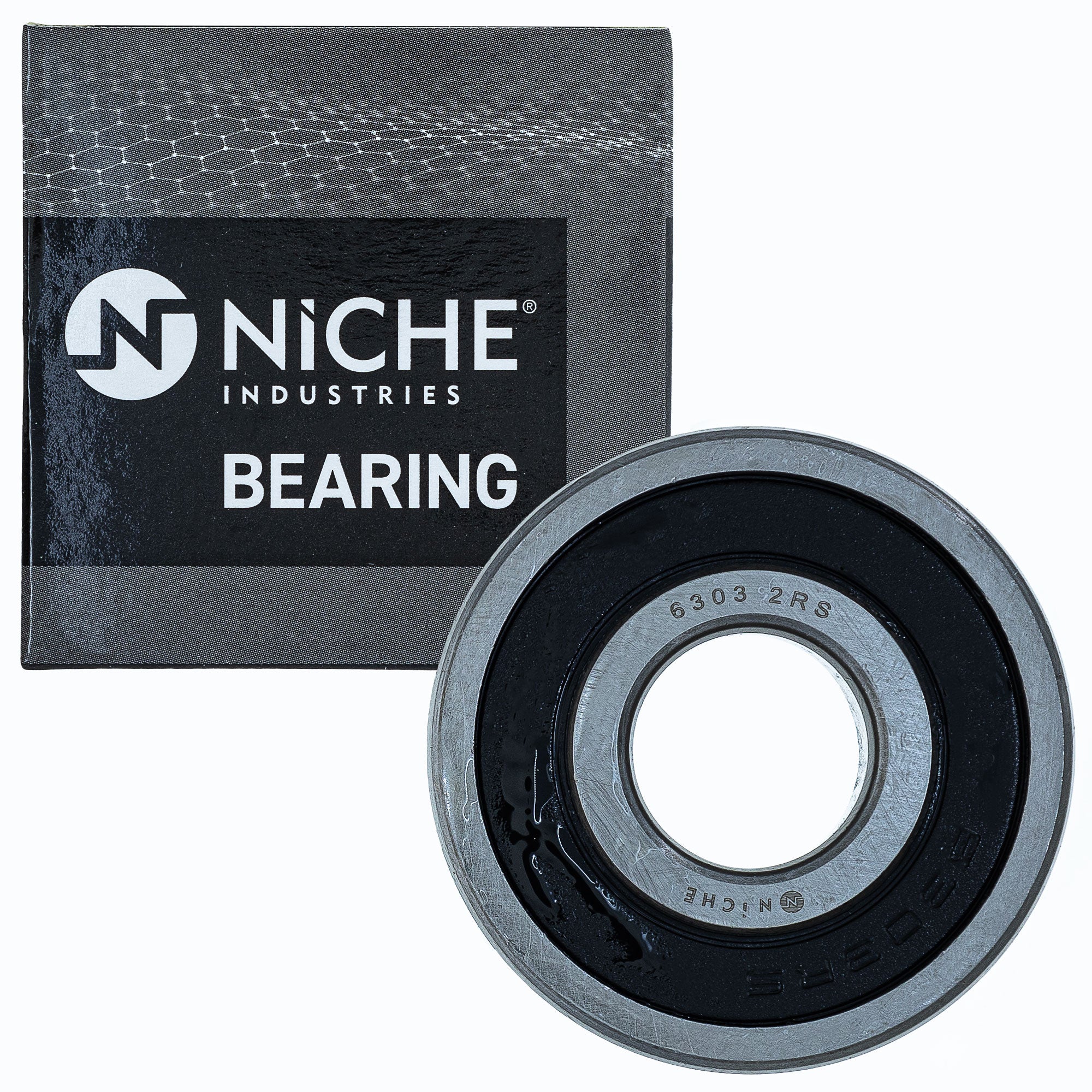 Single Row, Deep Groove, Ball Bearing Pack of 2 For Honda 91053-HC4-003 91053-HC4-000 | 2-PACK - Image 4