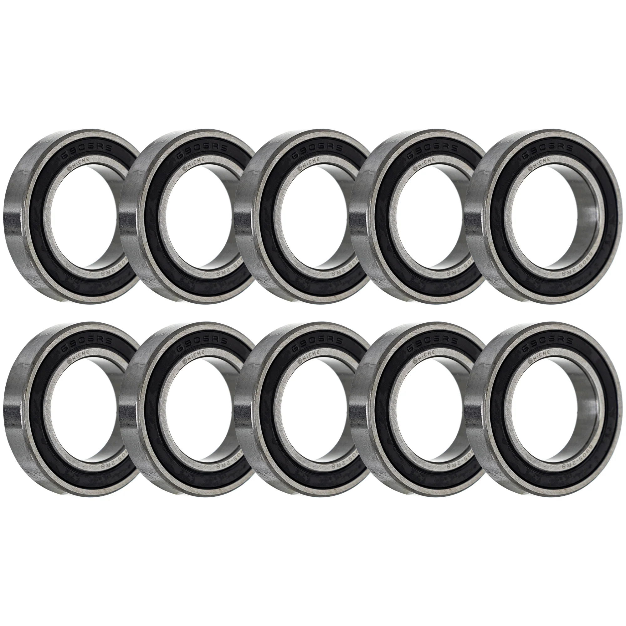 Wheel Bearing 6905-2RS 25x42x9mm Single Row Deep Groove 10 Pack
