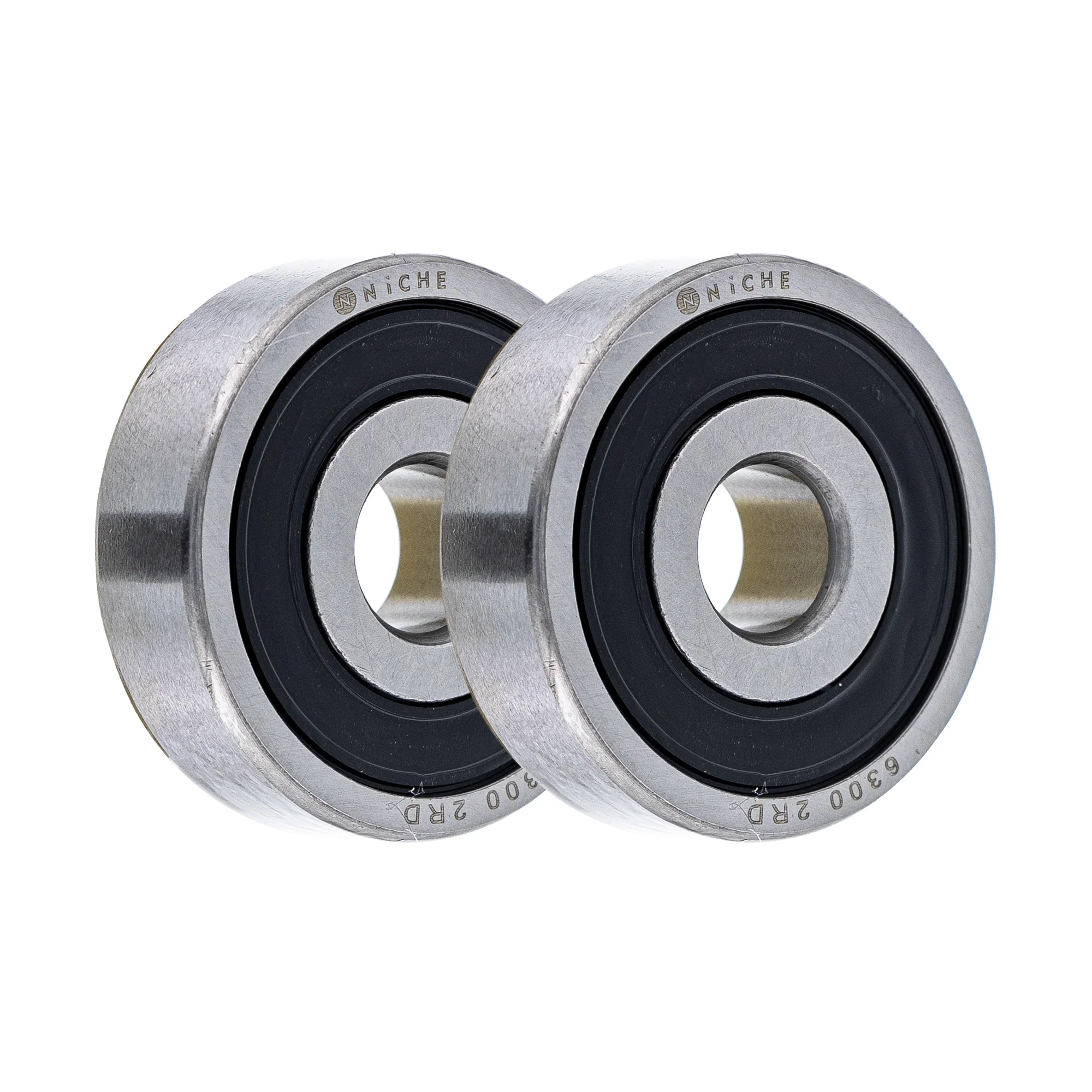 Electric Grade, Single Row, Deep Groove, Ball Bearing Pack of 2 For Yamaha 93306300Y8 93306300Y4 | 2-PACK
