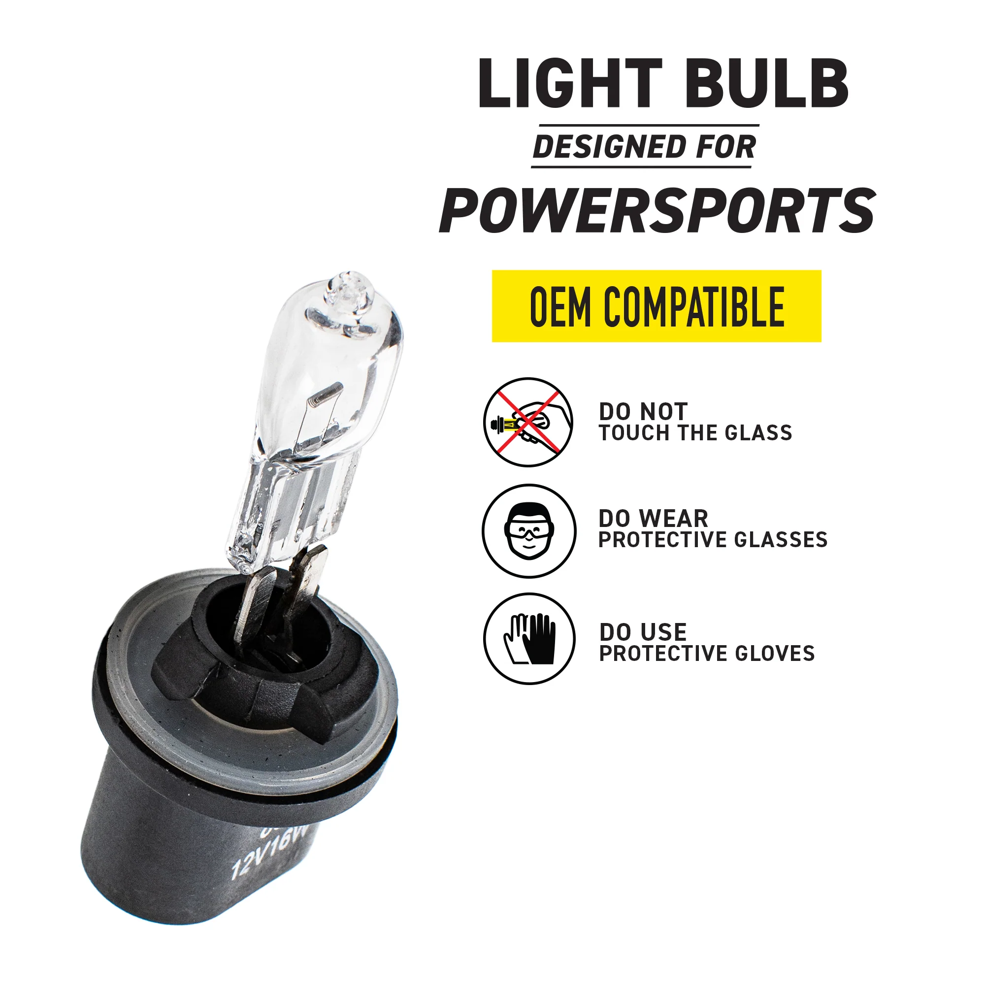 Headlight Bulb For Ski-Doo 415128619 - Image 5