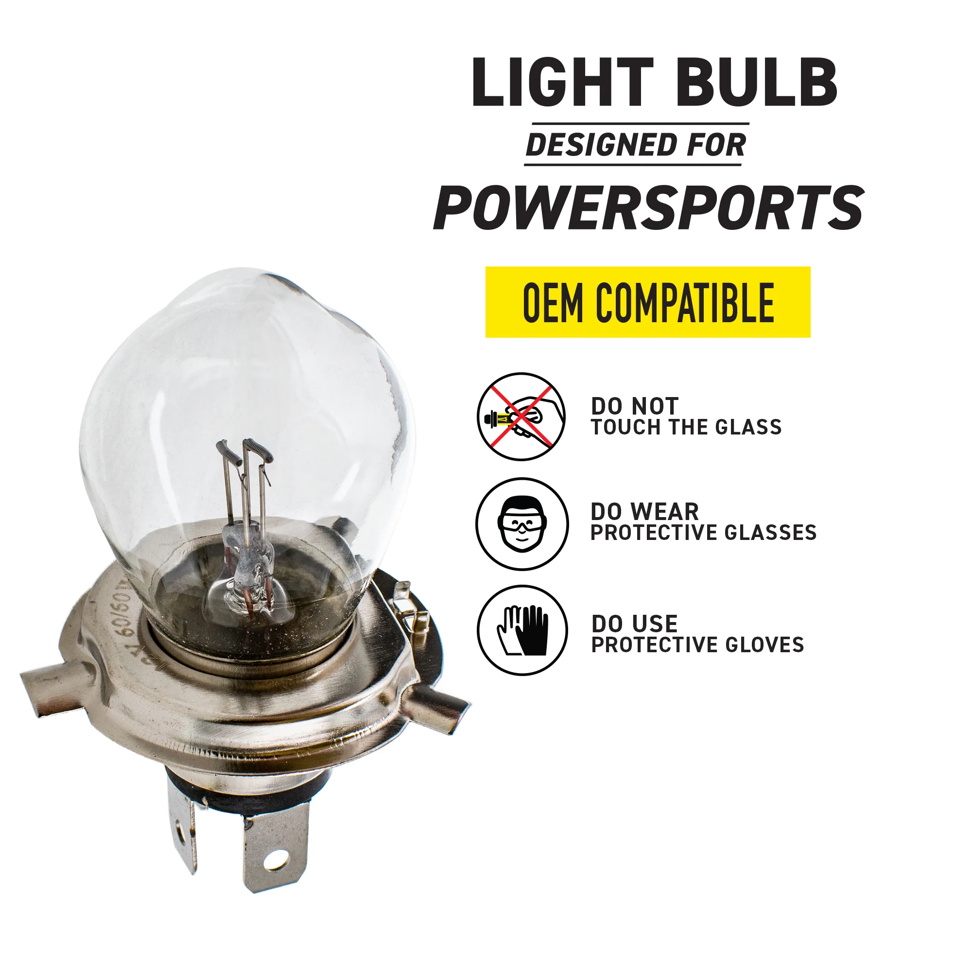 Headlight Bulb For Polaris Arctic Cat Honda 4030028 34901-950-003 0109-735 | 2-PACK - Image 5