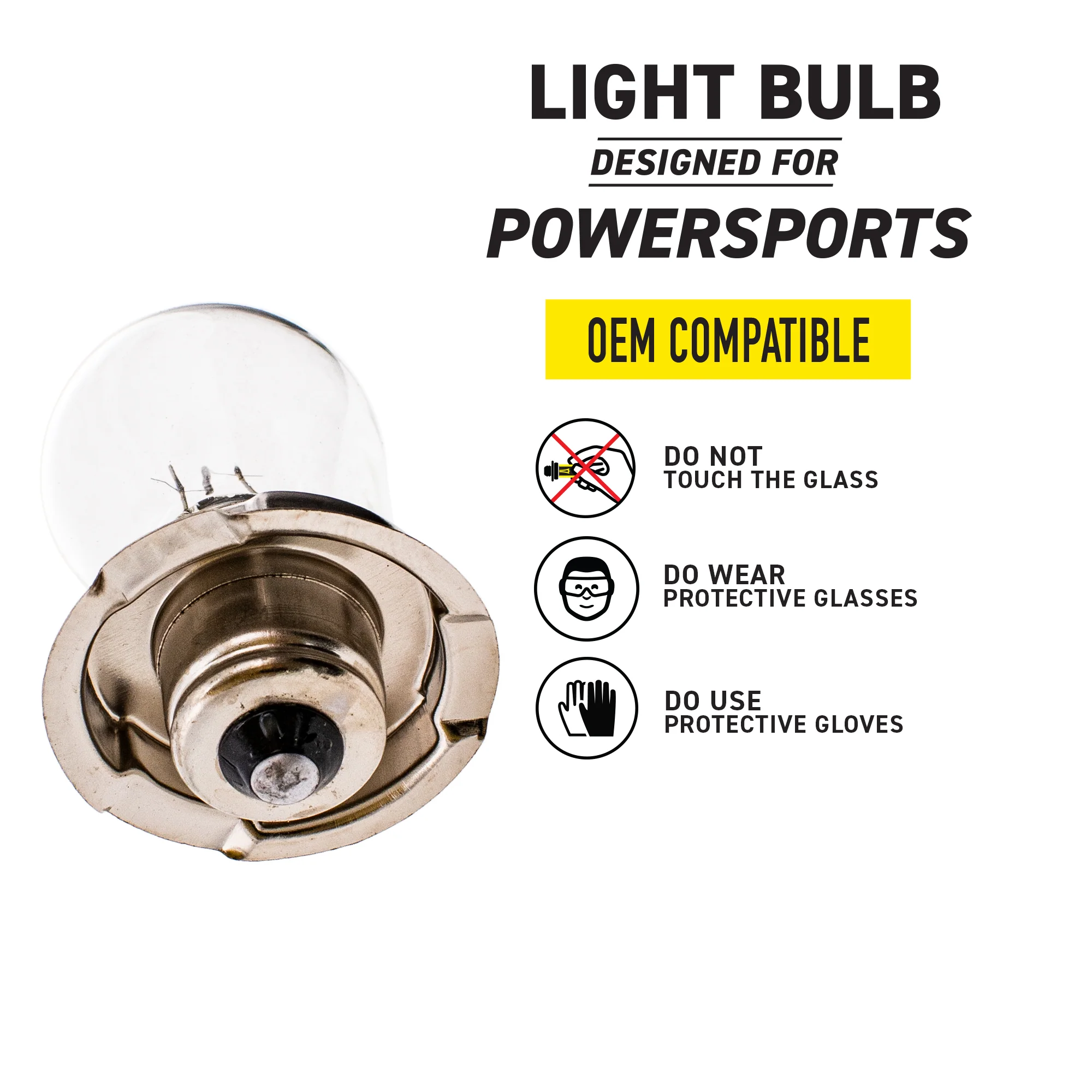 Headlight Bulb For Arctic Cat 3305-827 - Image 5