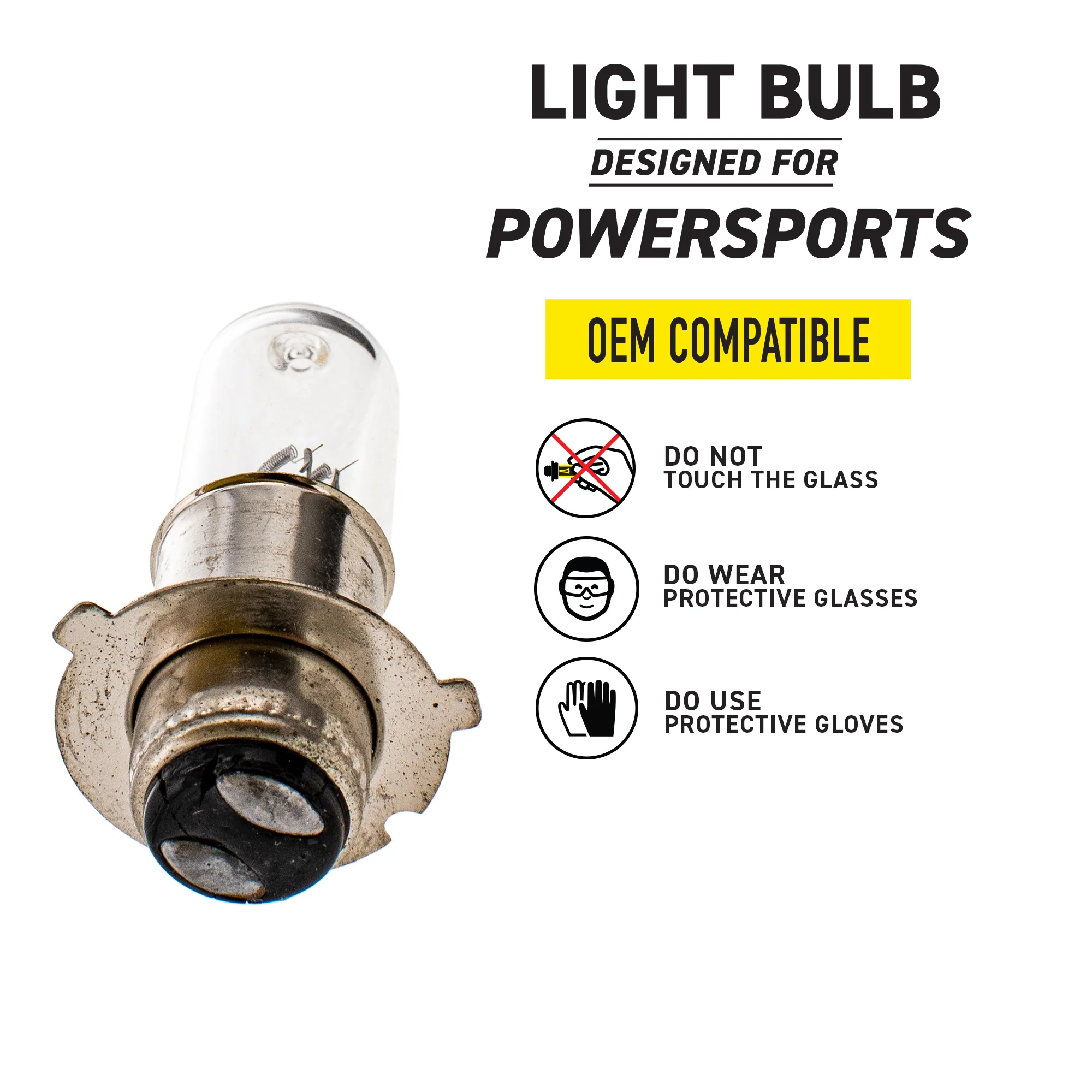 Headlight Bulb For Yamaha Suzuki Kawasaki 92069-S016 3FW-84314-00-00 35R-84314-00-00 2GN-84314-00-XX | 2-PACK - Image 5