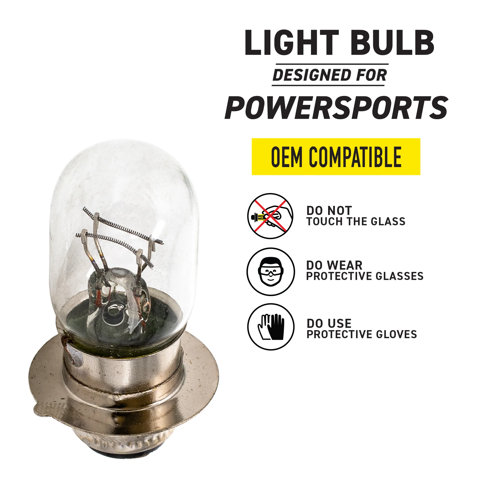 Headlight Bulb For Yamaha Suzuki 1YT-84314-00-00 104-84114-00-XX 104-84114-00-00 102-84314-00-XX | 2-PACK - Image 5