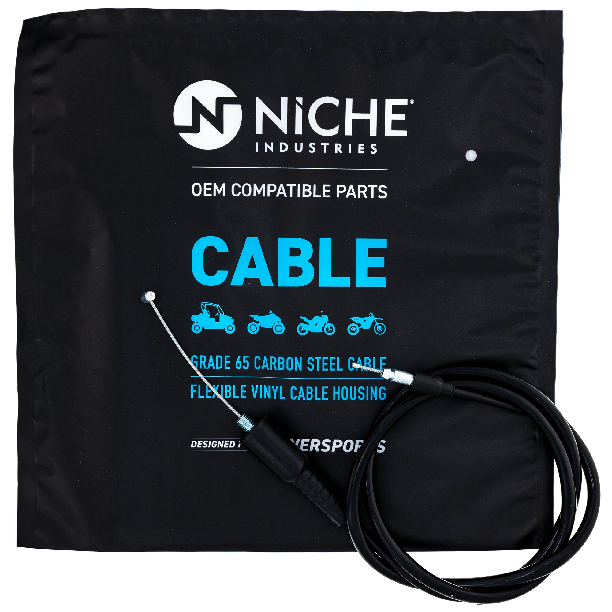 Throttle Cable For Kawasaki 70-3190 54012-1410 - Image 2