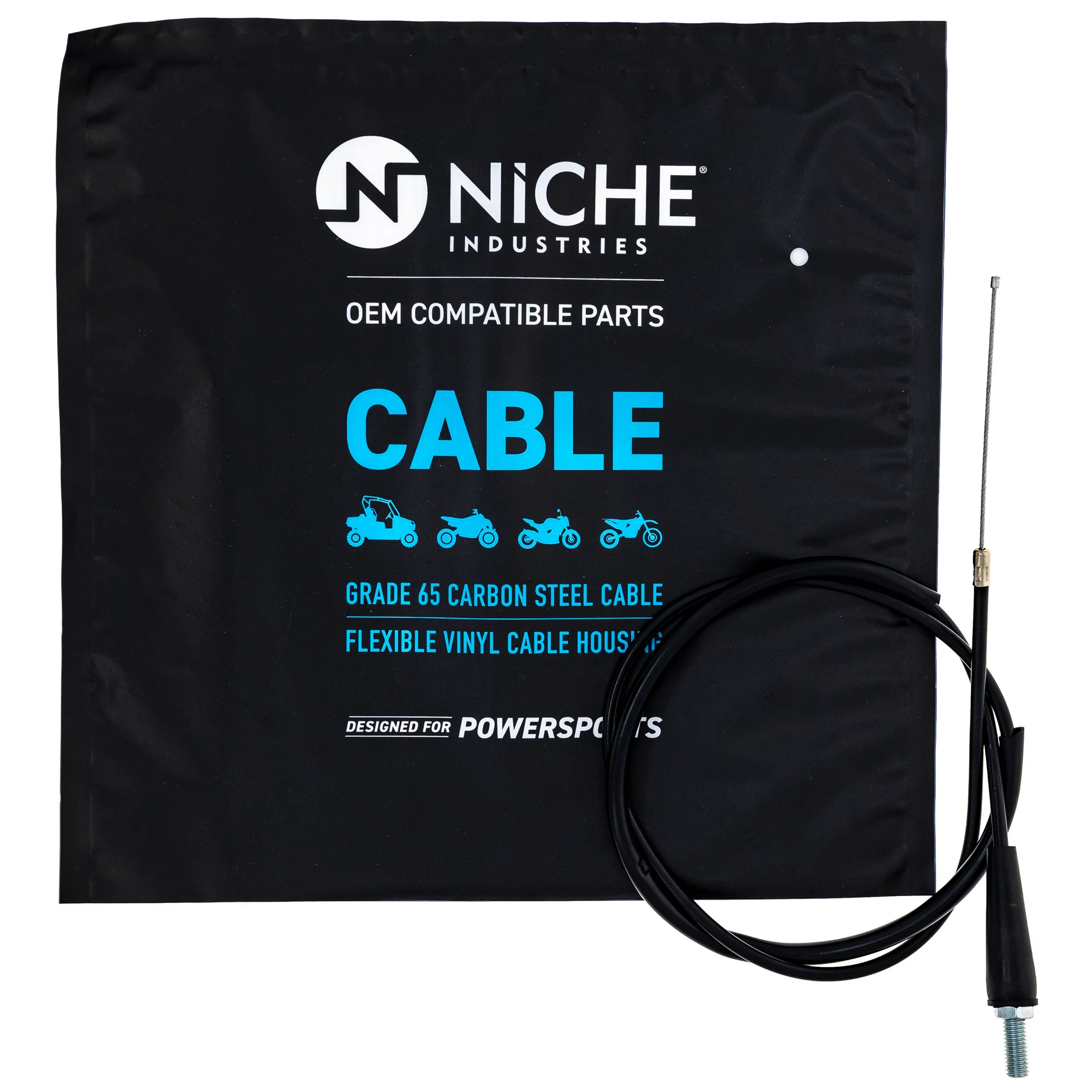 Throttle Cable For Suzuki 70-4107 58300-19A00 - Image 2