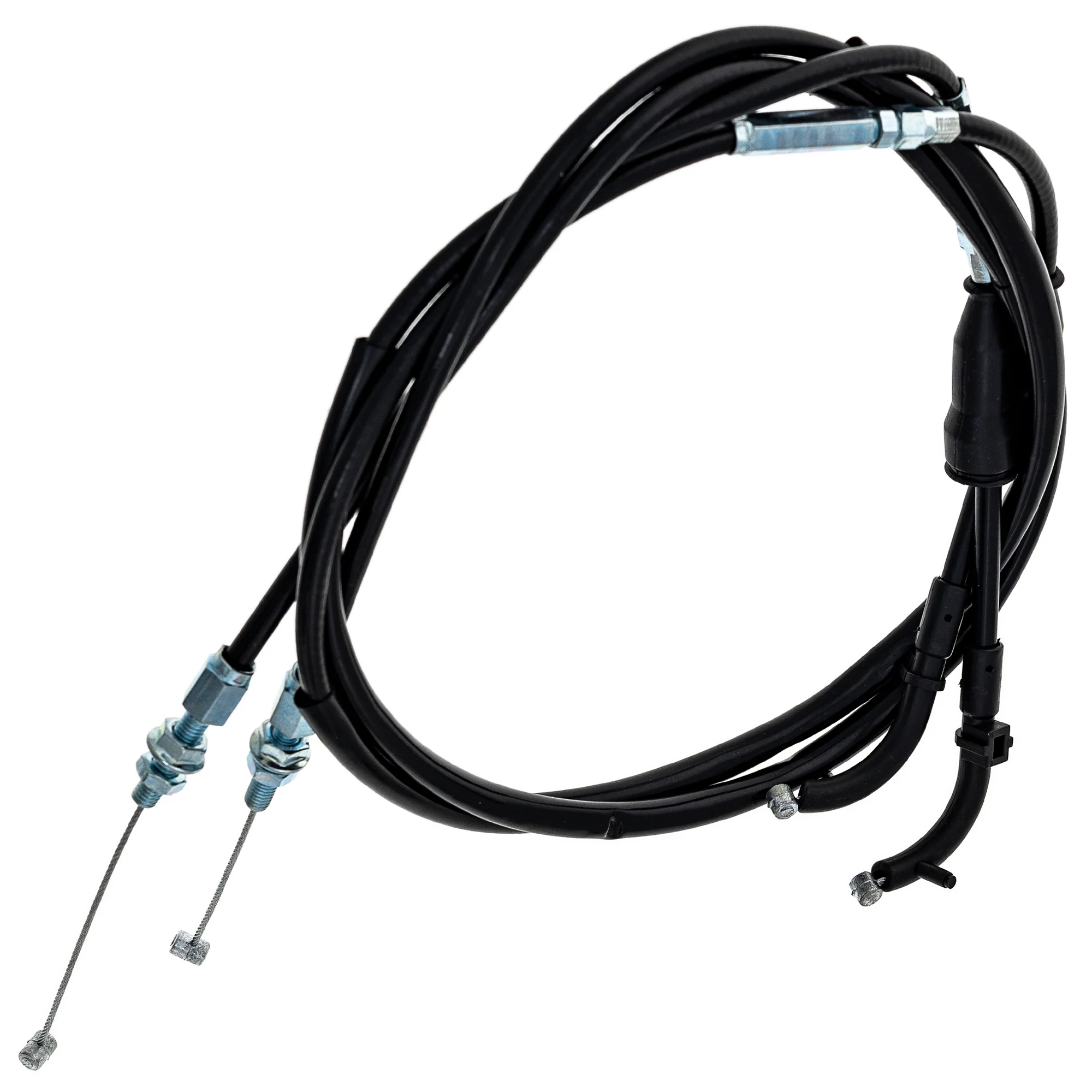Throttle Cable Set For Suzuki Kawasaki K5401-20119 70-3348 58301-35G00 54012-0119 - Image 5