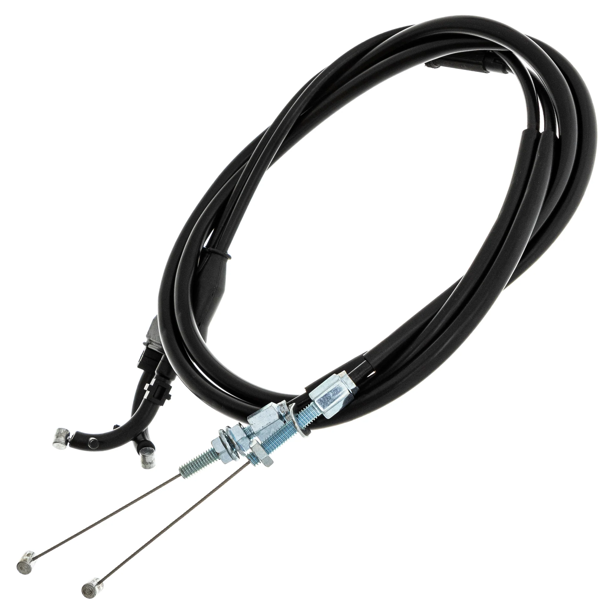 Throttle Cable Set For Kawasaki 70-3430 54012-0591 54012-0579 - Image 5
