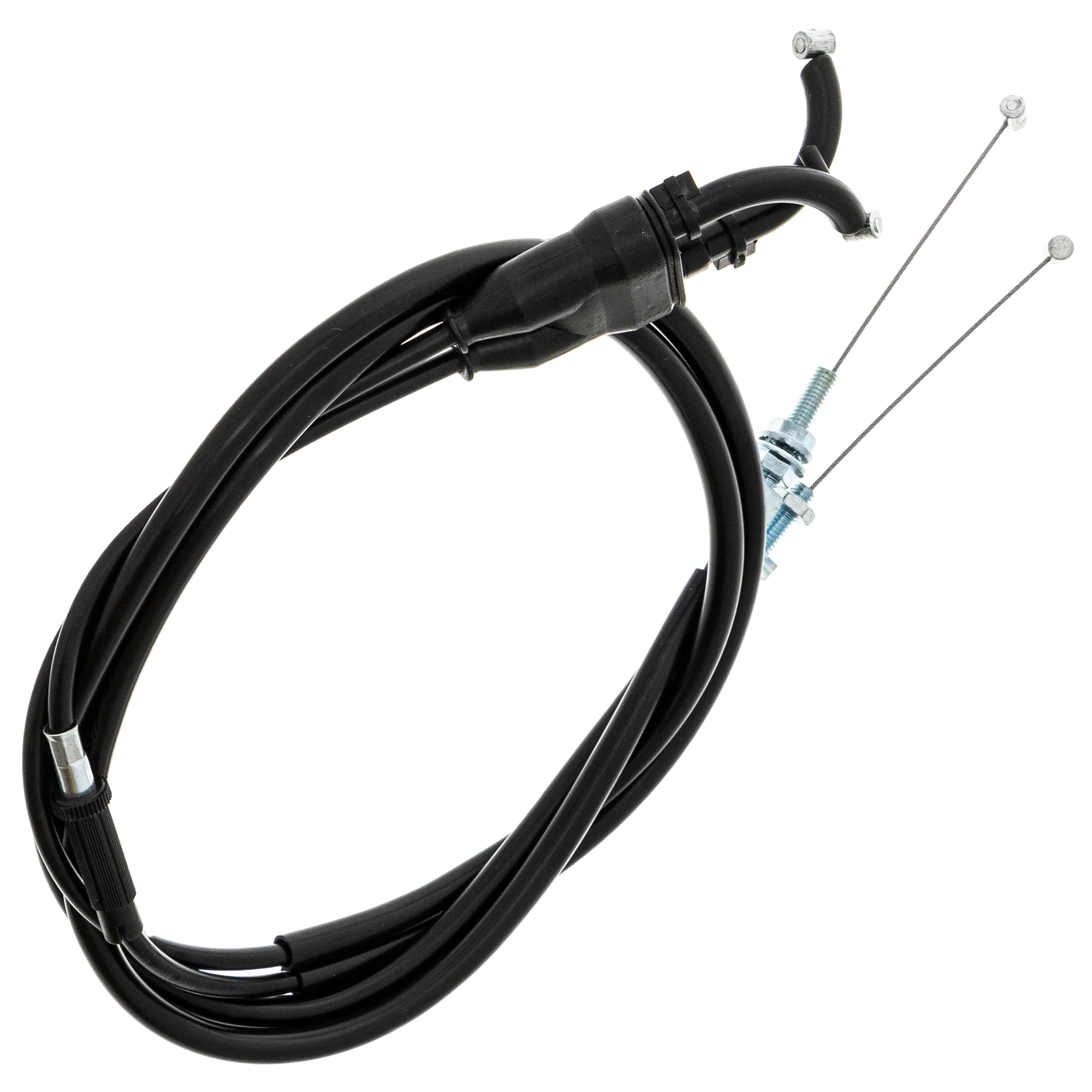 Throttle Cable Set For Kawasaki 70-3430 54012-0591 54012-0579 - Image 8