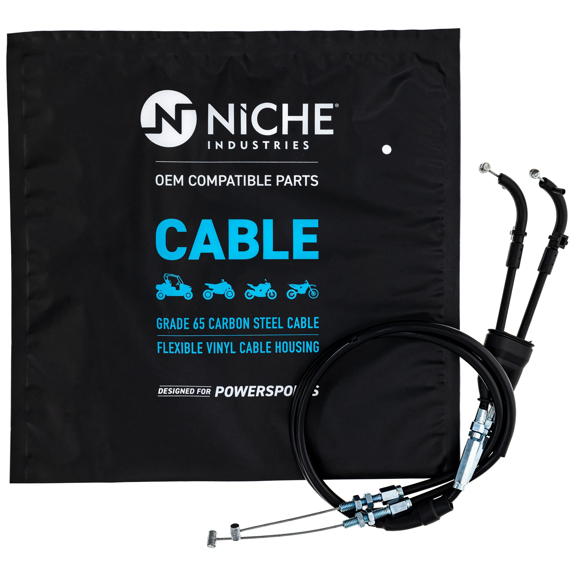 Throttle Cable Set For Suzuki 70-4259 - Image 2