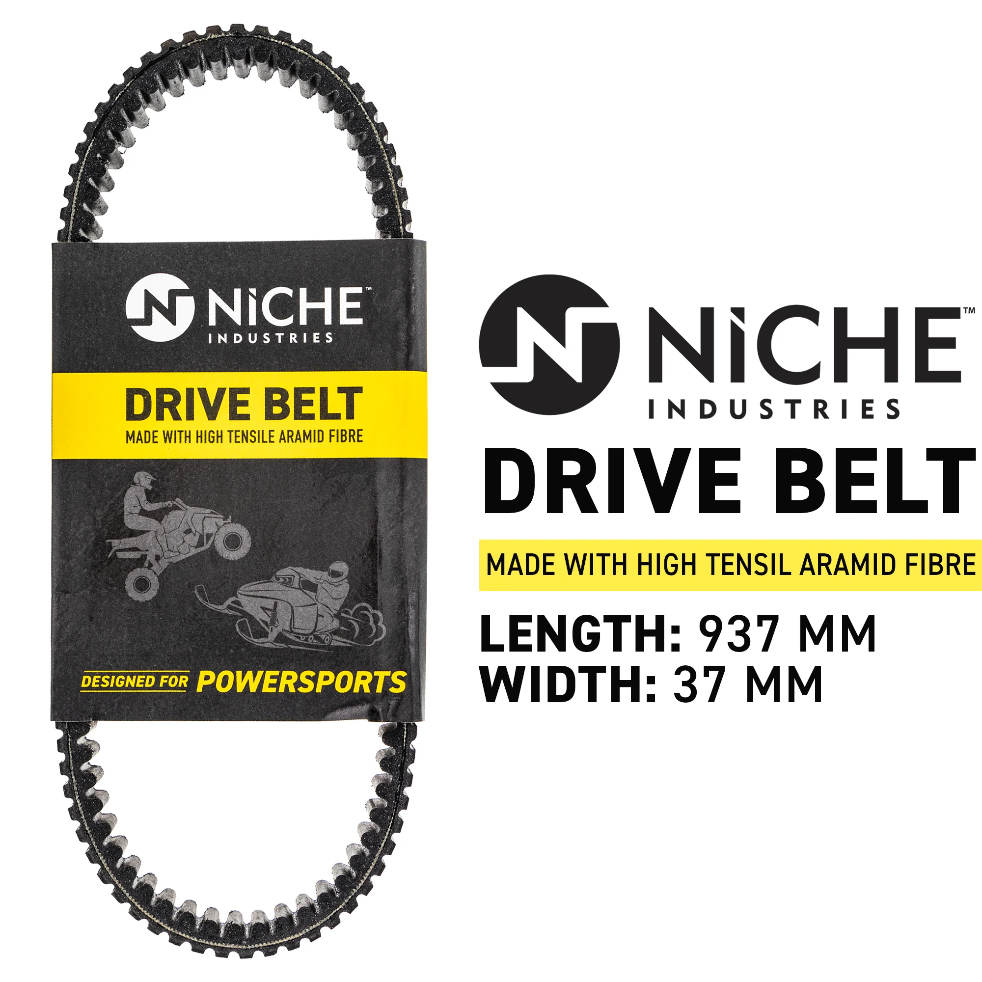 Drive Belt For Arctic Cat Suzuki 3402-757 3402-484 27601-09F60 27601-09F51 0823-013 - Image 3
