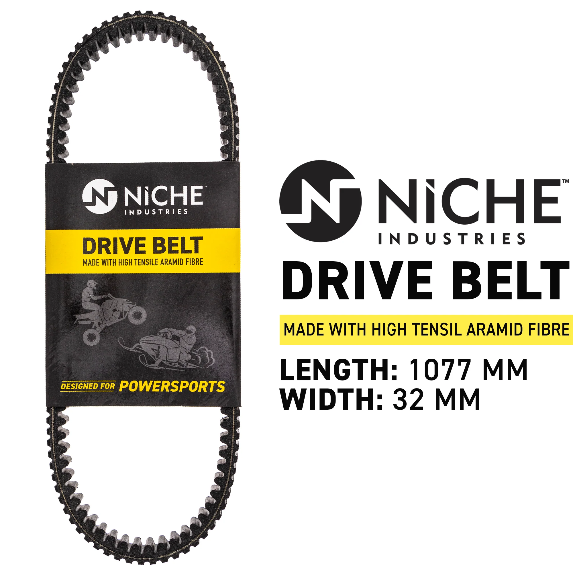 Drive Belt For Kawasaki Suzuki K5901-11077 59011-1077 - Image 3