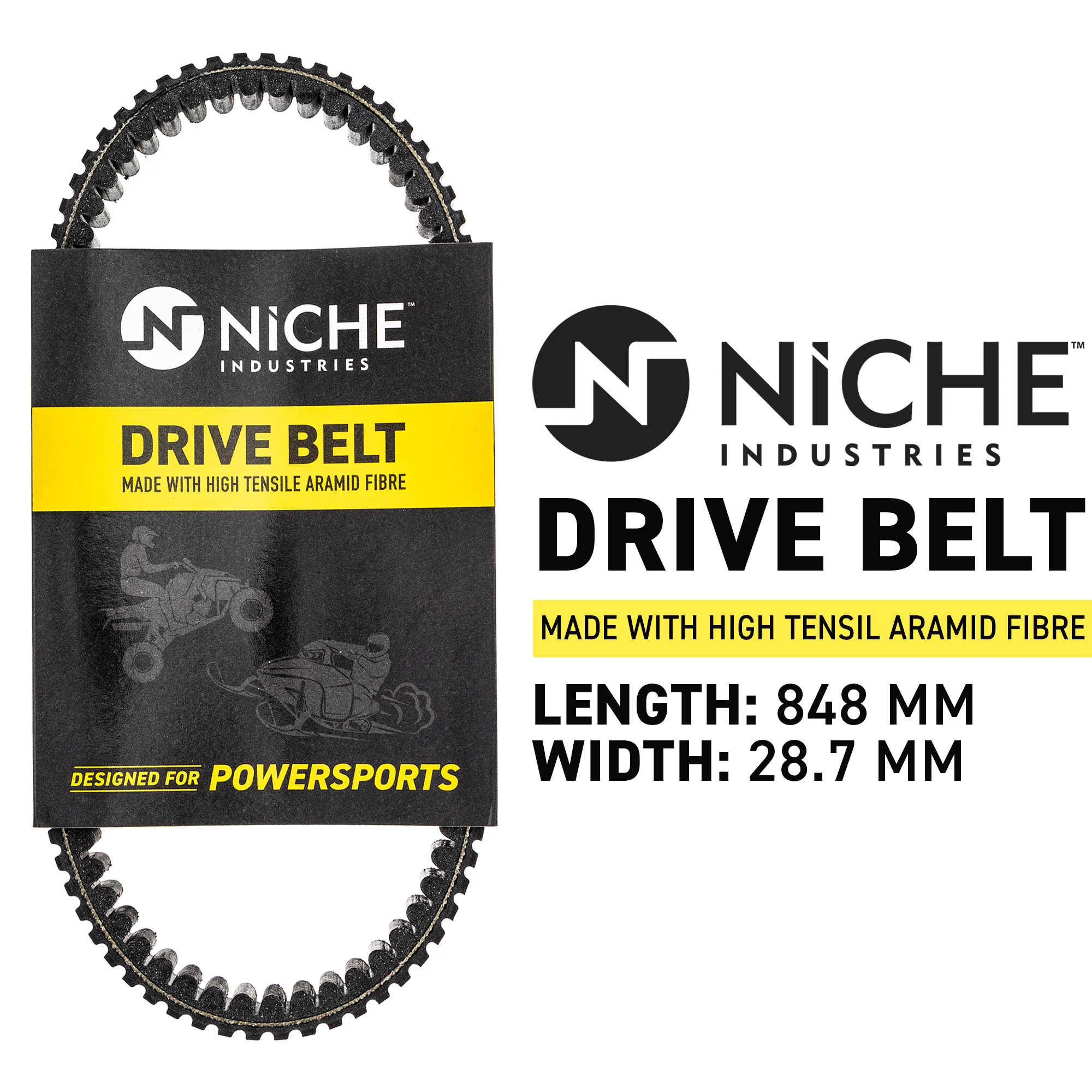 Drive Belt For Arctic Cat 3201-242 23100-PWB1-900 0823-364 0823-228 - Image 3