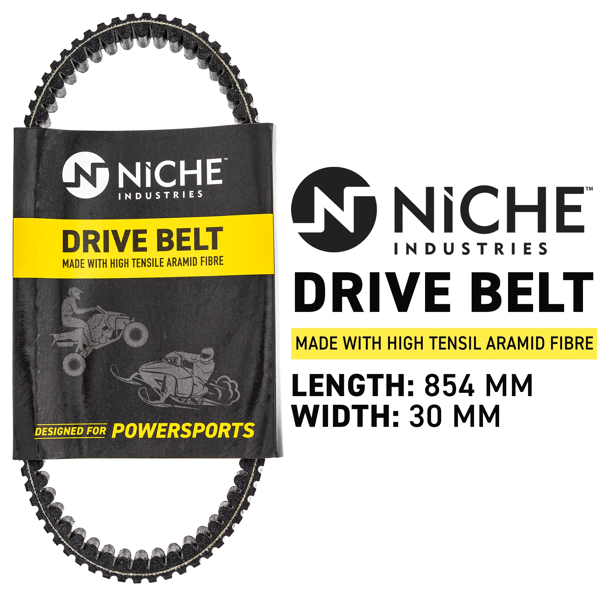 Drive Belt For Yamaha 5UH-17641-01-00 5UH-17641-00-00 - Image 3