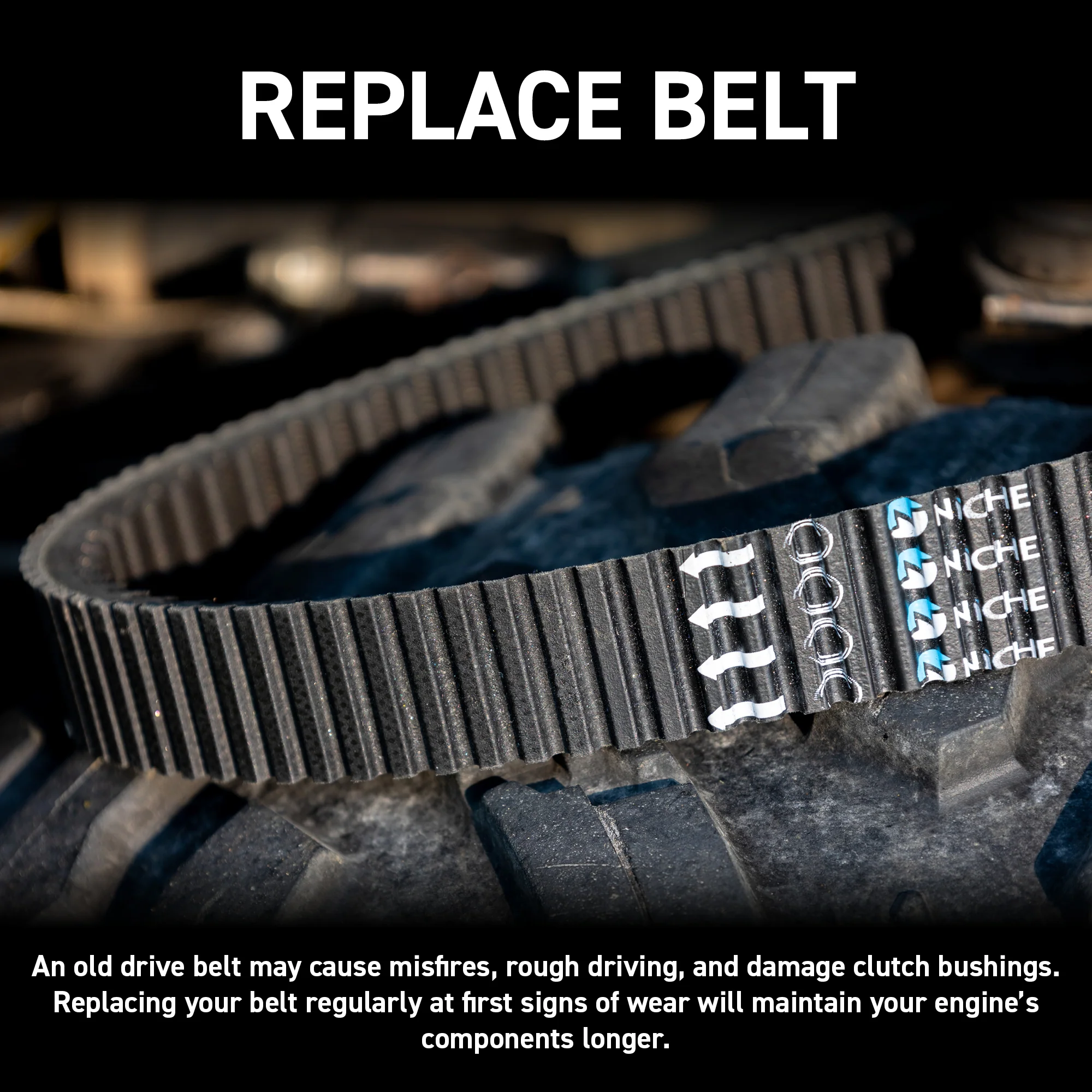 Drive Belt For Polaris 3211149 - Image 7