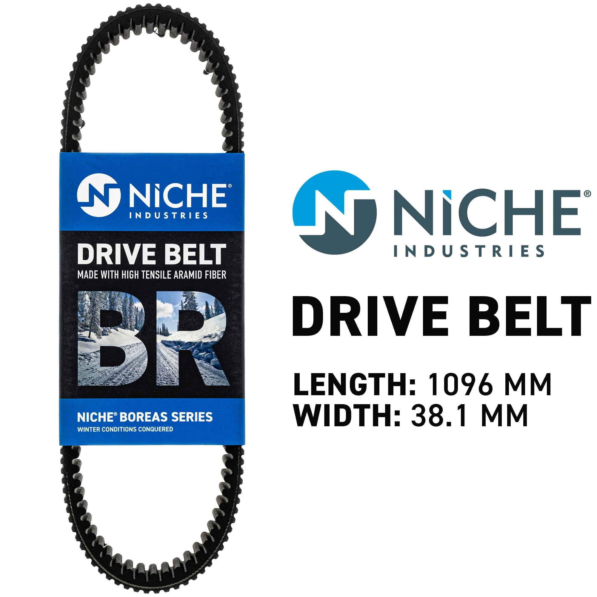 Drive Belt For Ski-Doo 417300189 - Image 2