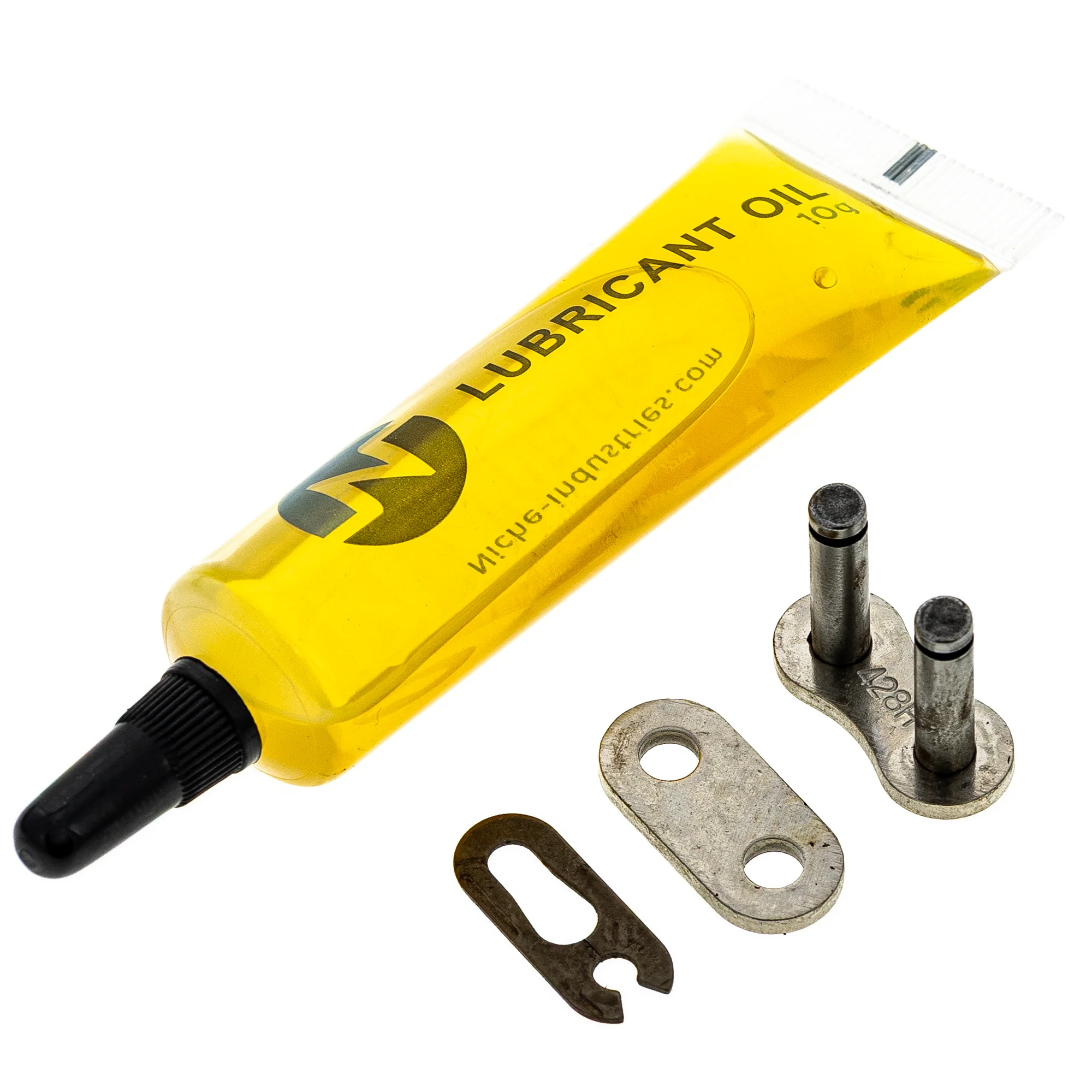 Drive Chain 96 Standard Non O-Ring w/ Master Link For Suzuki Kawasaki Honda 40530-HB6-005 - Image 3
