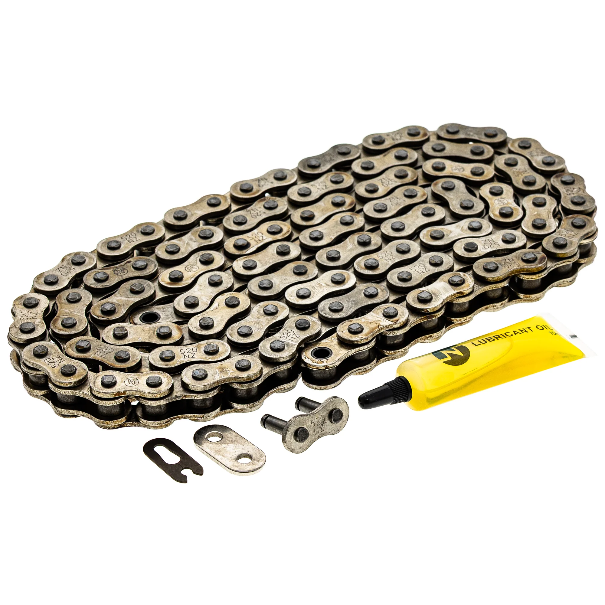 Drive Chain 108 Standard Non O-Ring w/ Master Link For Honda Suzuki Yamaha 705501060 705500948