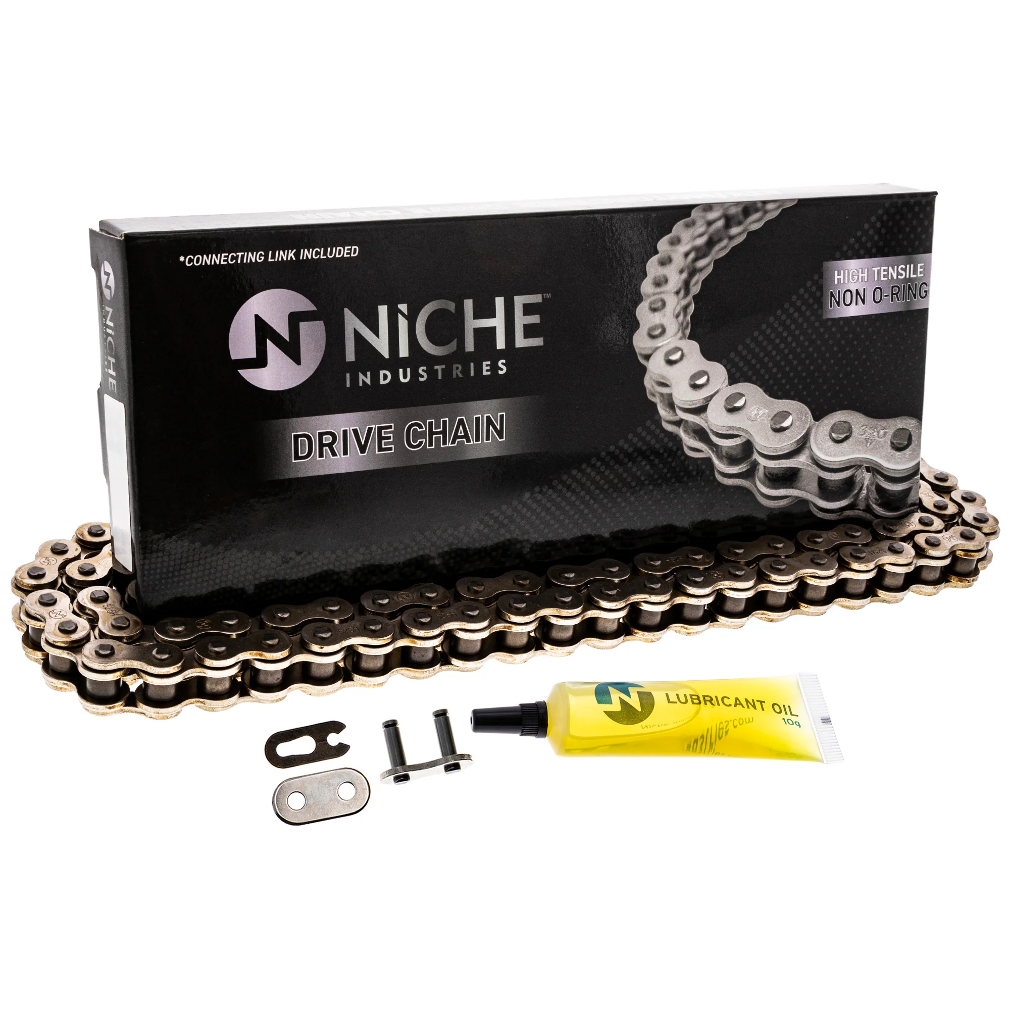 Drive Chain 112 Standard Non O-Ring w/ Master Link For Honda KTM Suzuki T2017245 T2015209 T2010619 - Image 5