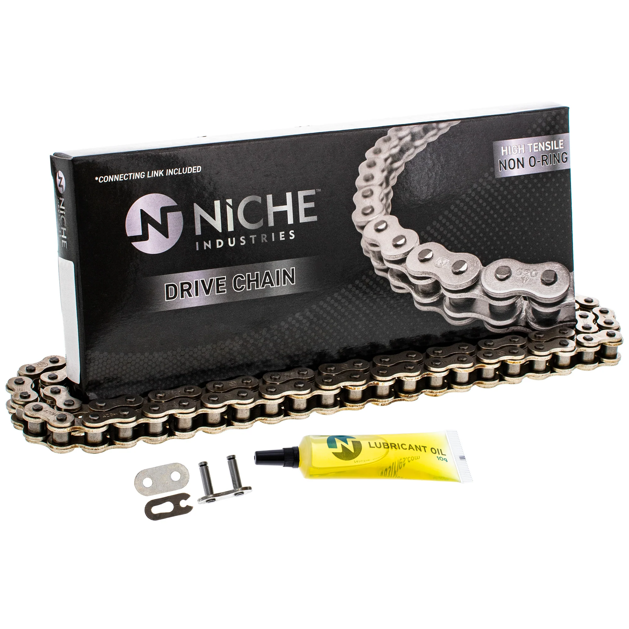Drive Chain 86 Standard Non O-Ring w/ Master Link For Honda Yamaha Kawasaki 405W3-121-505 - Image 5