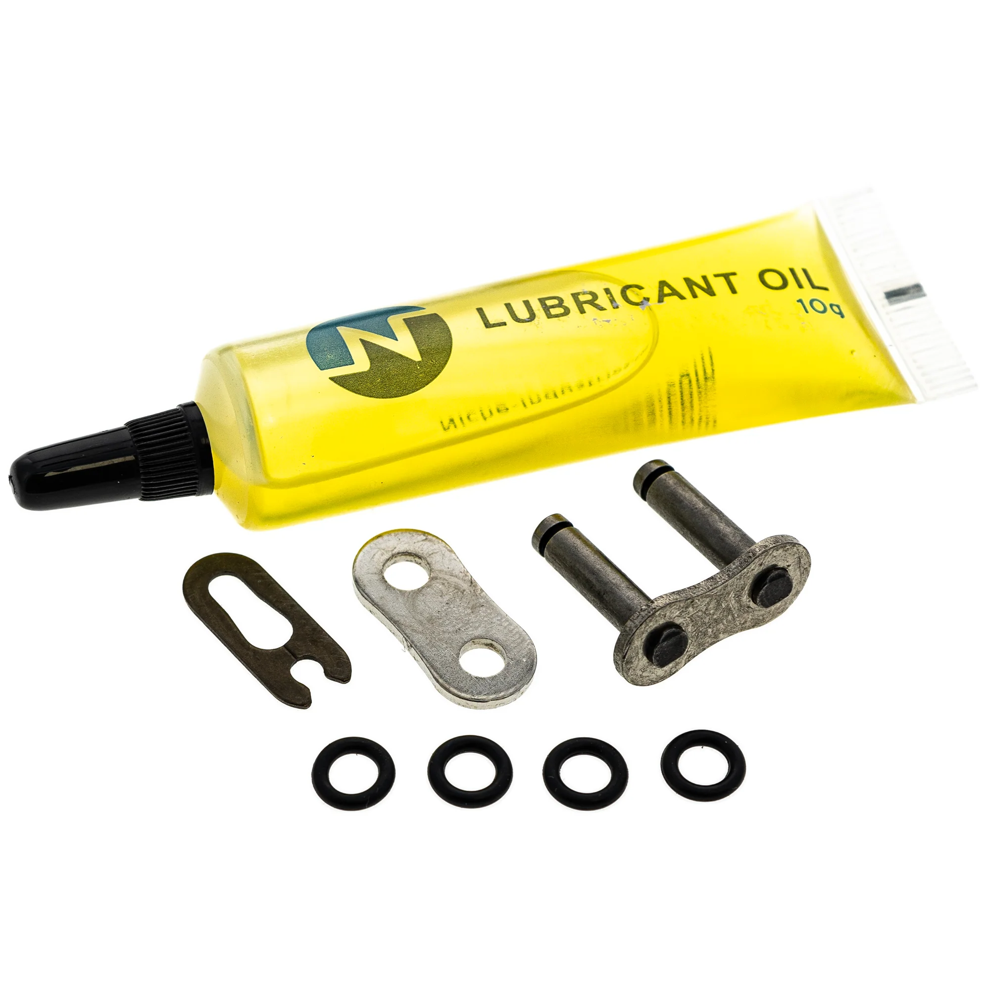 Drive Chain 108 O-Ring w/ Master Link For Yamaha Kawasaki Honda 9Y580-24109-00 94580-24110-00 - Image 3