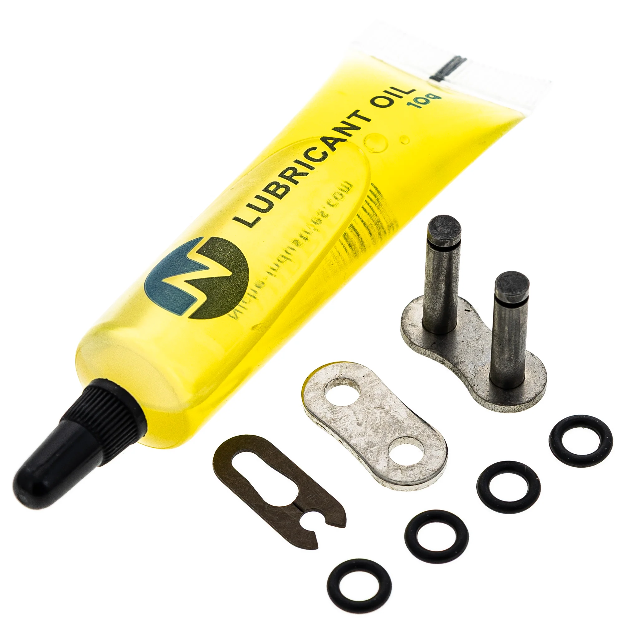 Drive Chain 126 O-Ring w/ Master Link For Kawasaki Honda Suzuki 92057-0658 92057-0153 40530-446-003 - Image 3