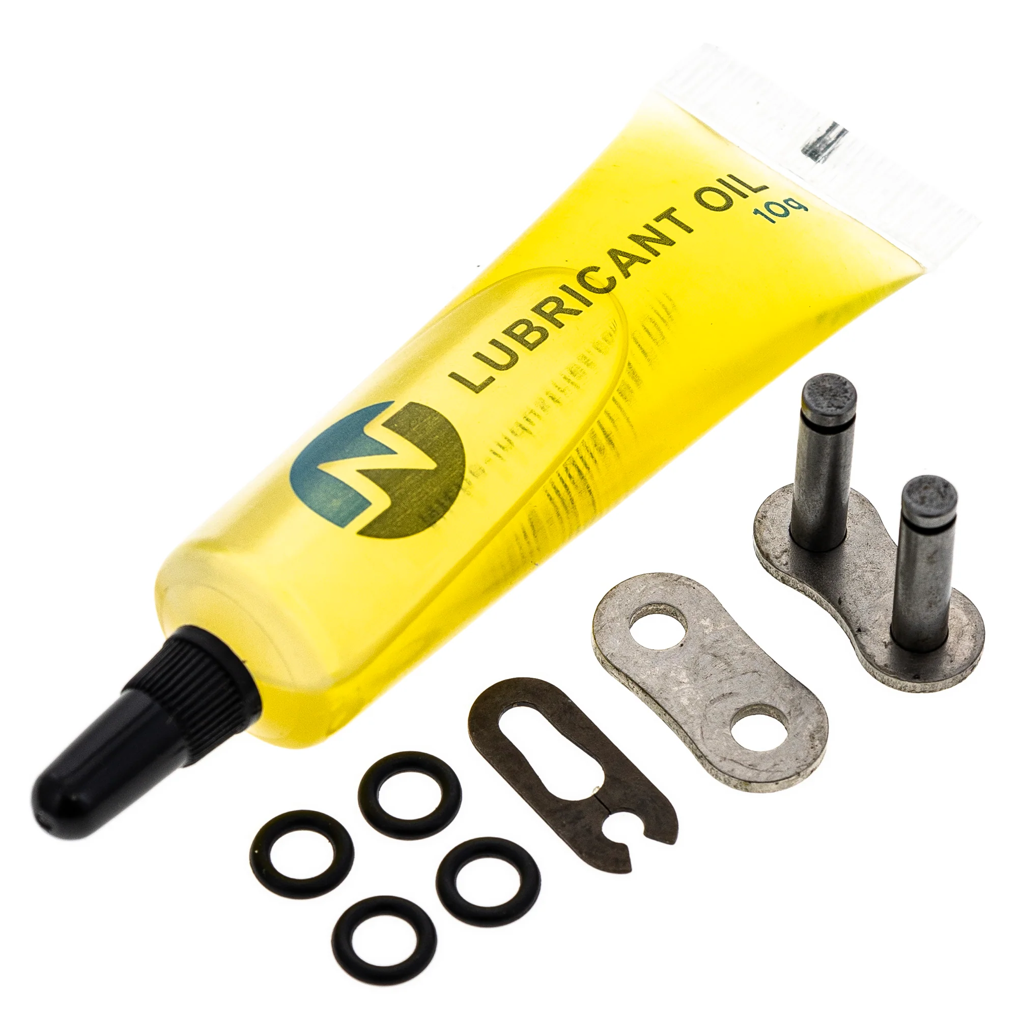 Drive Chain 130 O-Ring w/ Master Link For Yamaha Kawasaki Suzuki 94582-34130-00 94581-61130-00 - Image 3