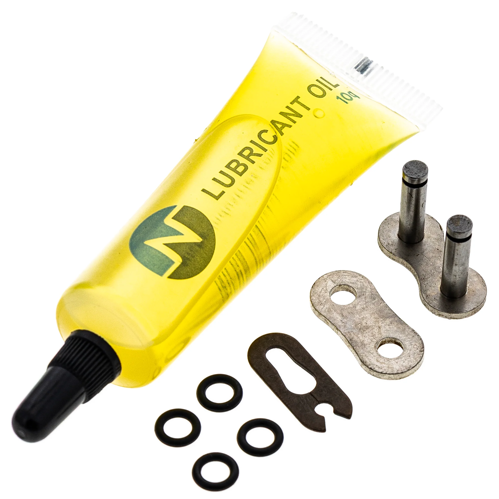 Drive Chain 84 O-Ring w/ Master Link For Yamaha 9Y580-52083-00 94580-52084-00 94561-66084-00 - Image 3