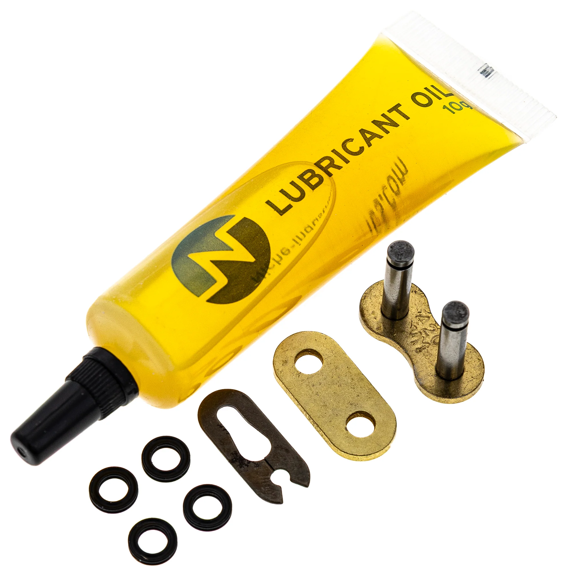 Gold X-Ring Chain 64 w/ Master Link For Suzuki - Image 3