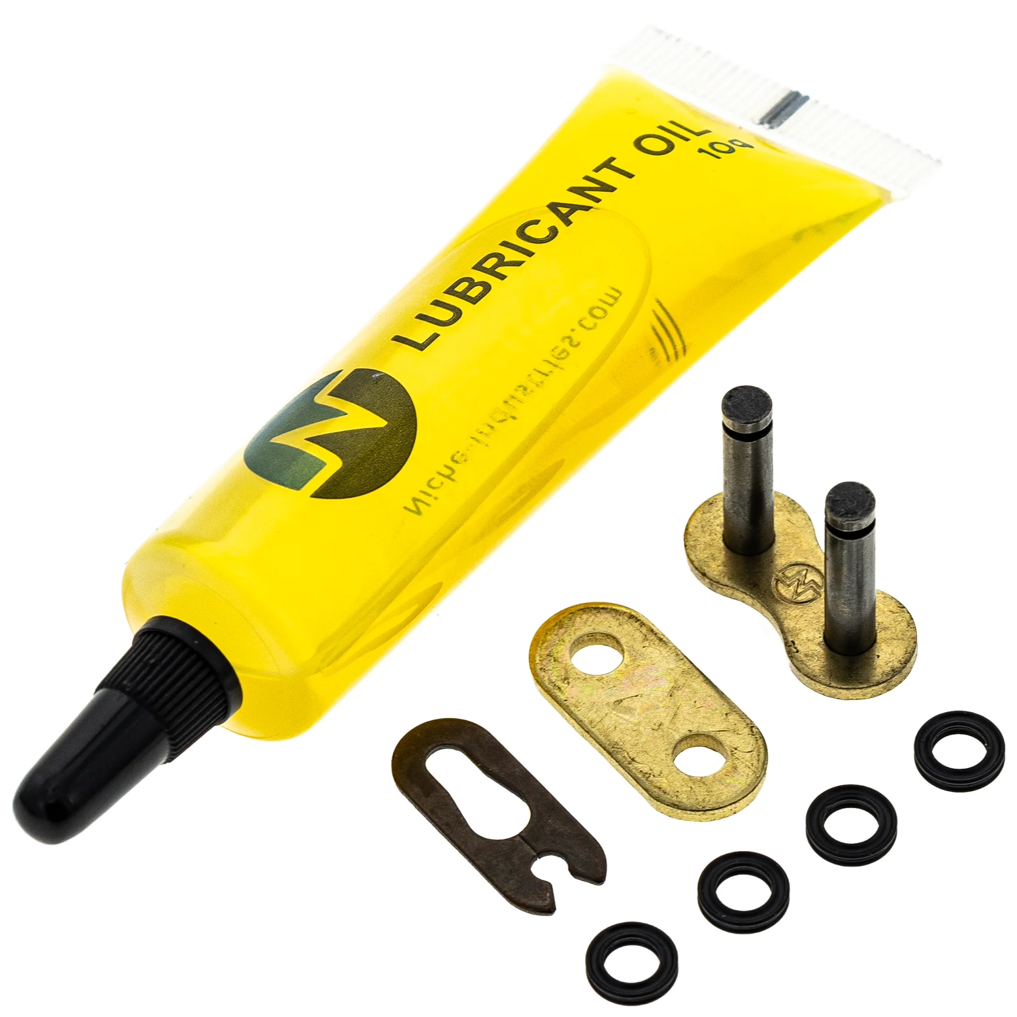 Gold X-Ring Chain 78 w/ Master Link For Suzuki Kawasaki Honda 92057-S021 92057-S008 40530-GEL-701 - Image 3