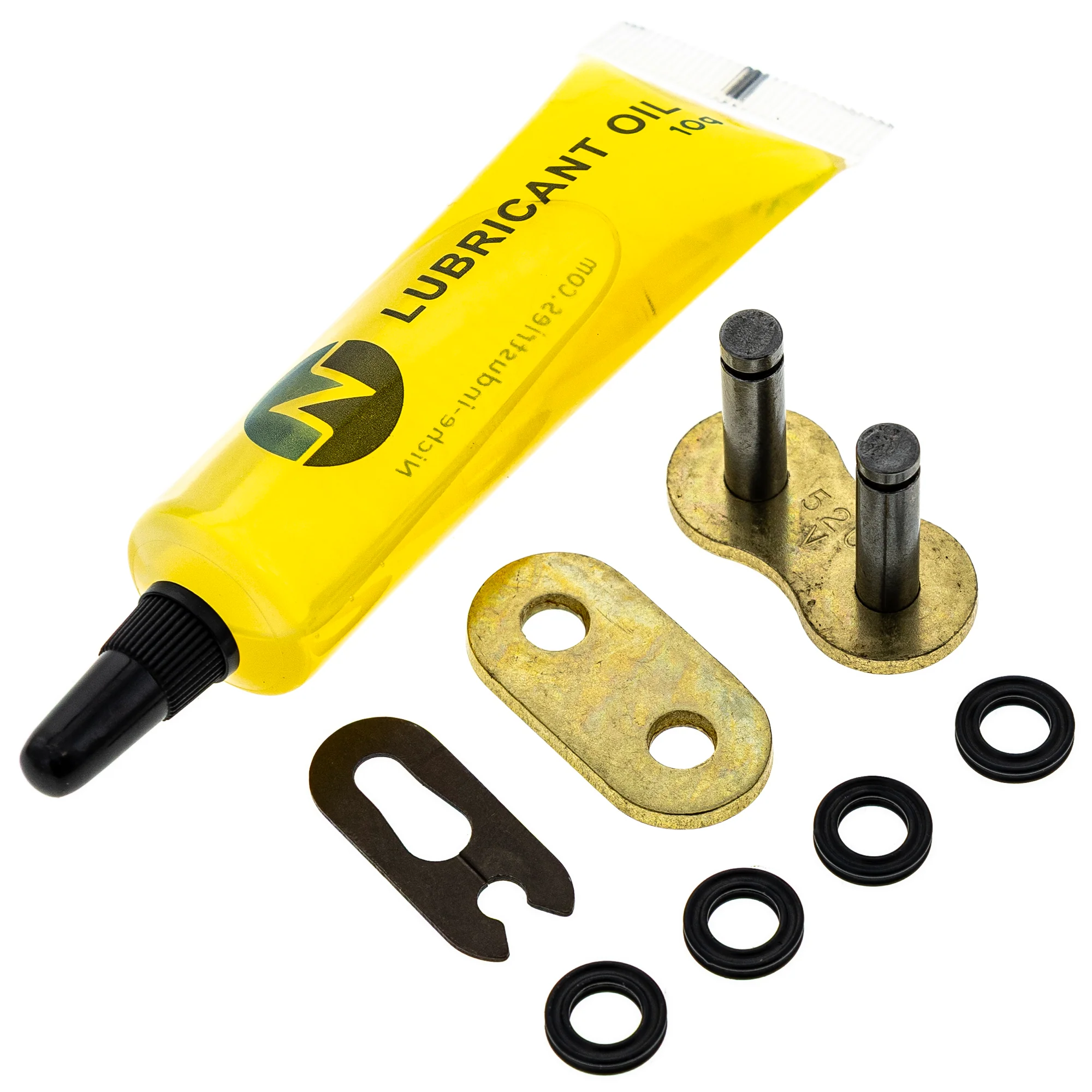 Gold X-Ring Chain 88 w/ Master Link For Polaris Honda 40530-HF1-672 3224056-088 3224042 3221193-088 - Image 3