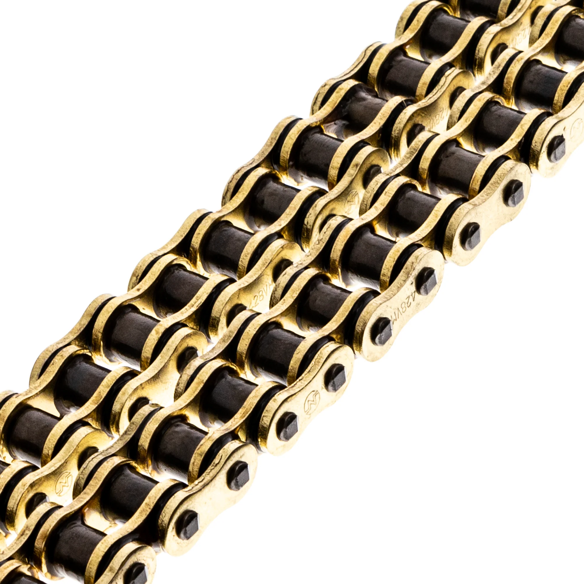Gold X-Ring Chain 112 w/ Master Link For Honda Yamaha Suzuki 94580-88112-00 94580-24112-00 - Image 6