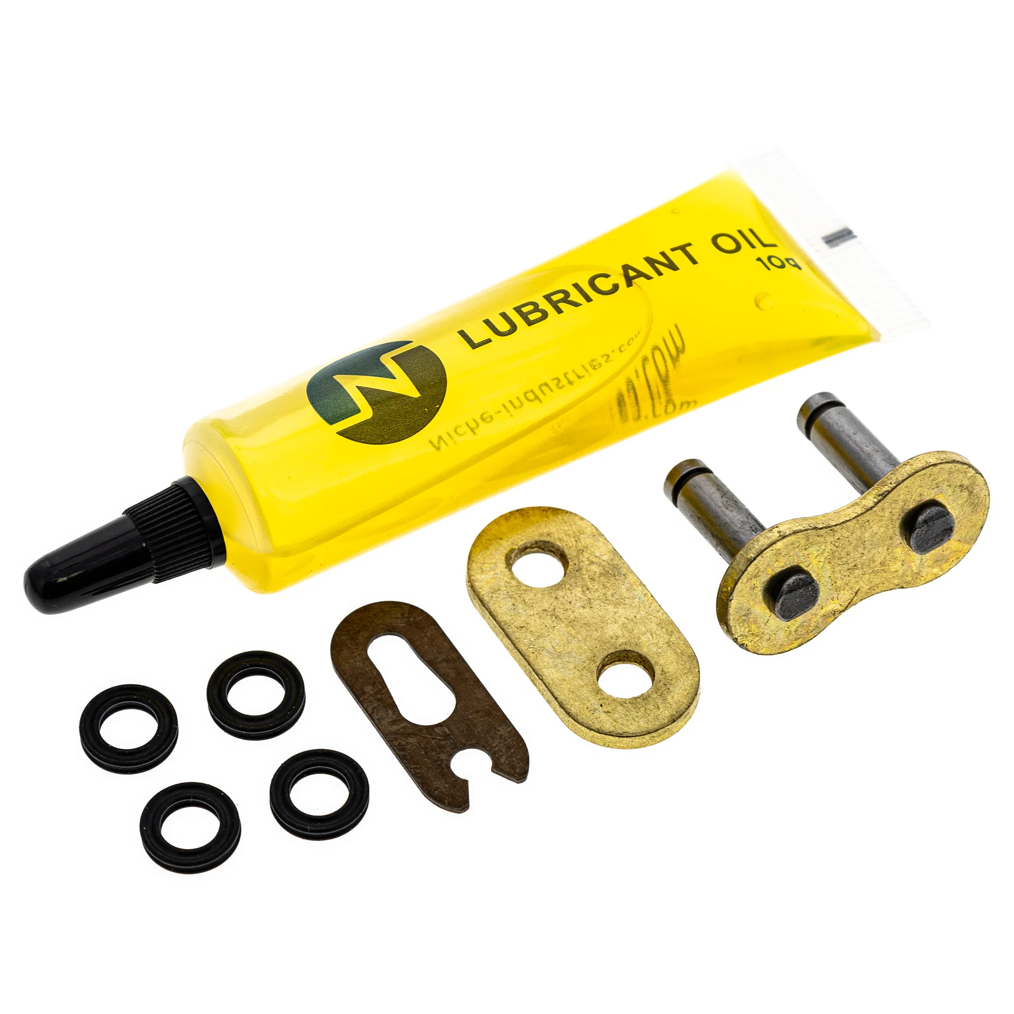 Gold X-Ring Chain 102 w/ Master Link For Suzuki Honda Yamaha T2018899 T2018877 705501084 - Image 3