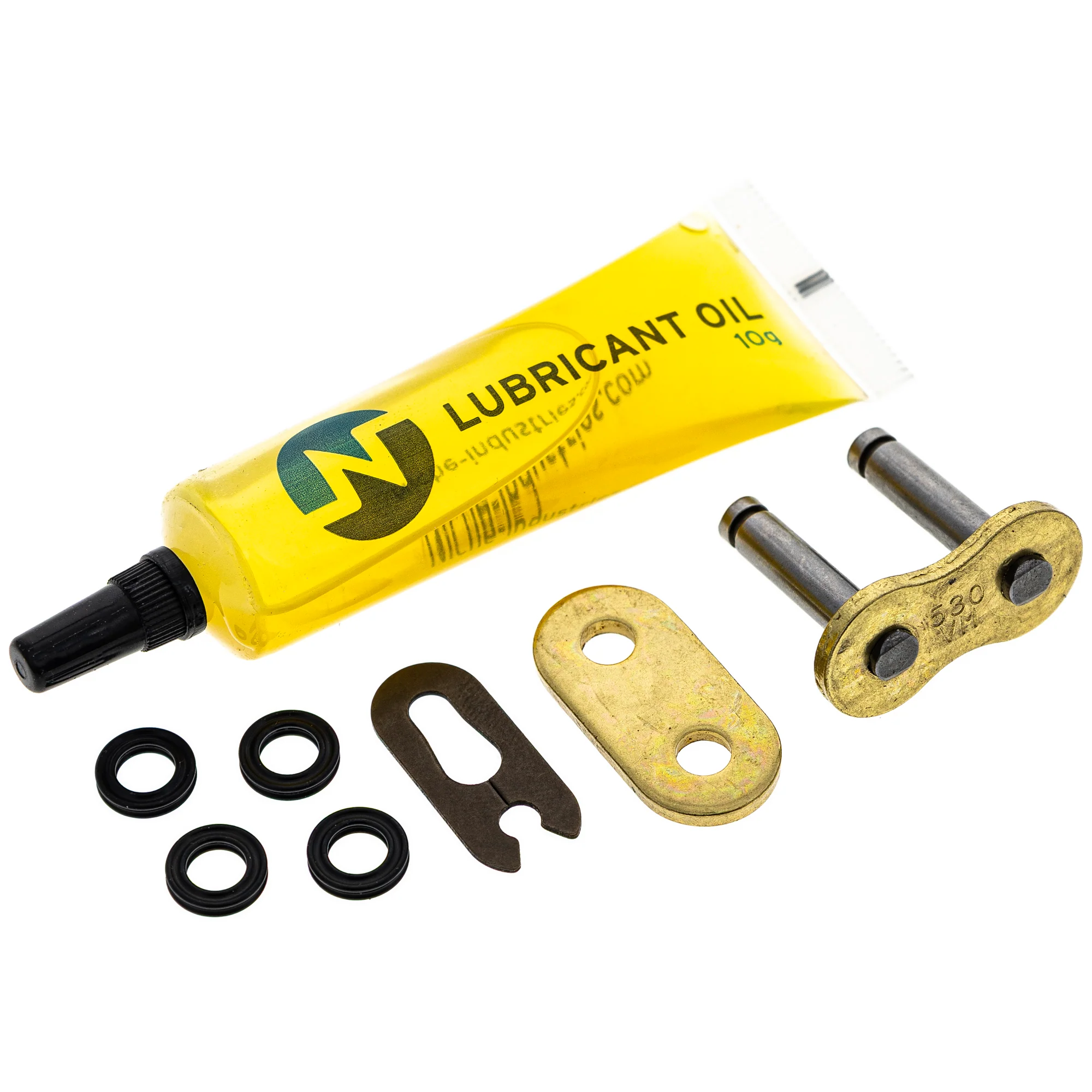 Gold X-Ring Chain 96 w/ Master Link For Yamaha Honda - Image 3