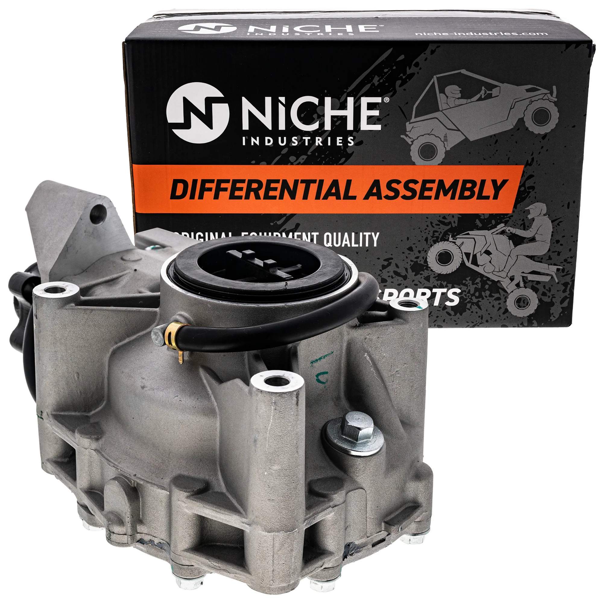 Rear Differential Assembly For Yamaha 5UG-46101-10-00 5UG-46101-01-00 1RB-46101-00-00 - Image 4