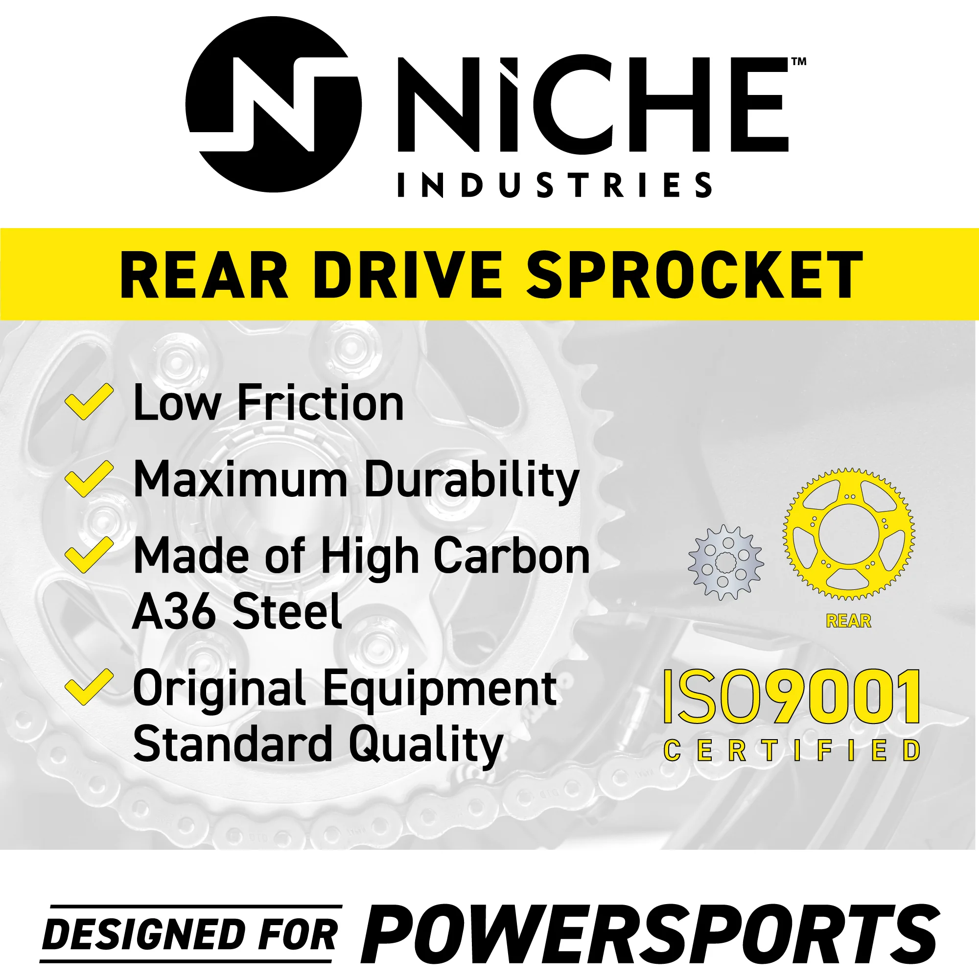 Rear Sprocket For Kawasaki 42041-0156 - Image 7