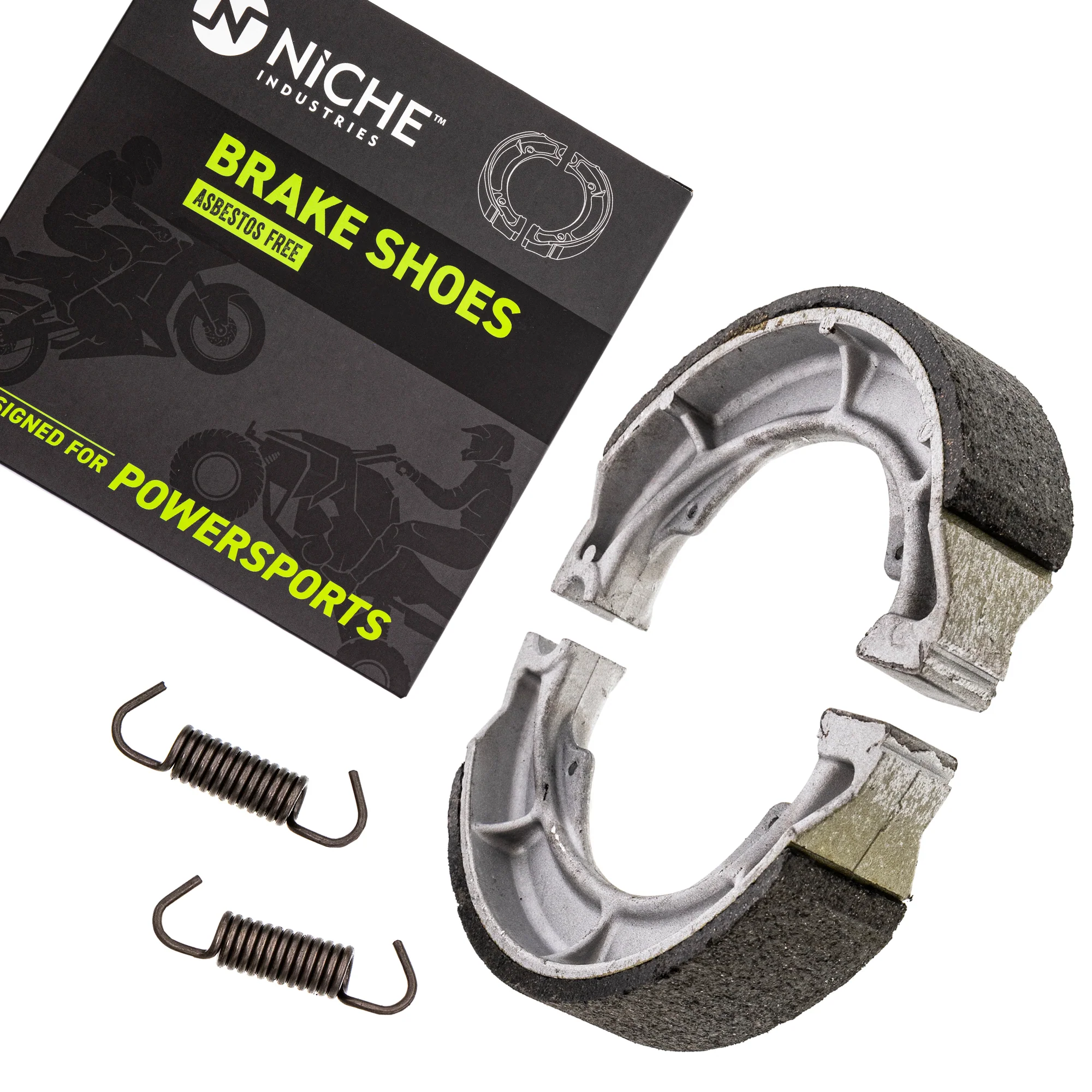 Rear Brake Shoe For Suzuki 64410-44B00 64400-44810