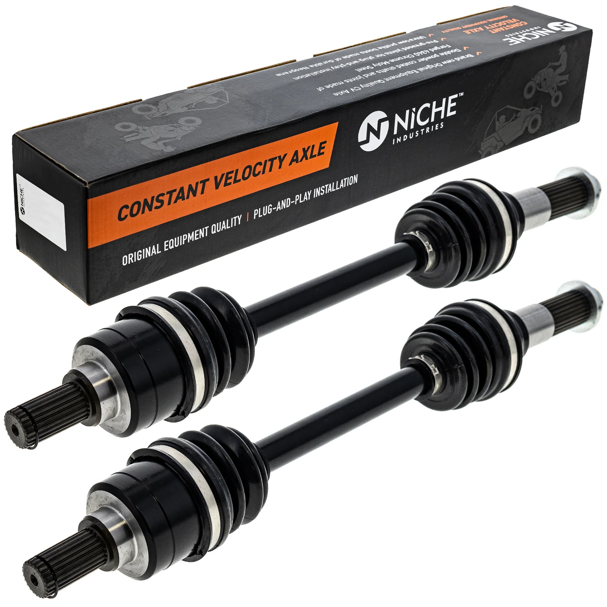 Rear CV Axle Drive Shaft for Yamaha Grizzly 450 1CT-2510F-01-00 2 Pack - Image 2