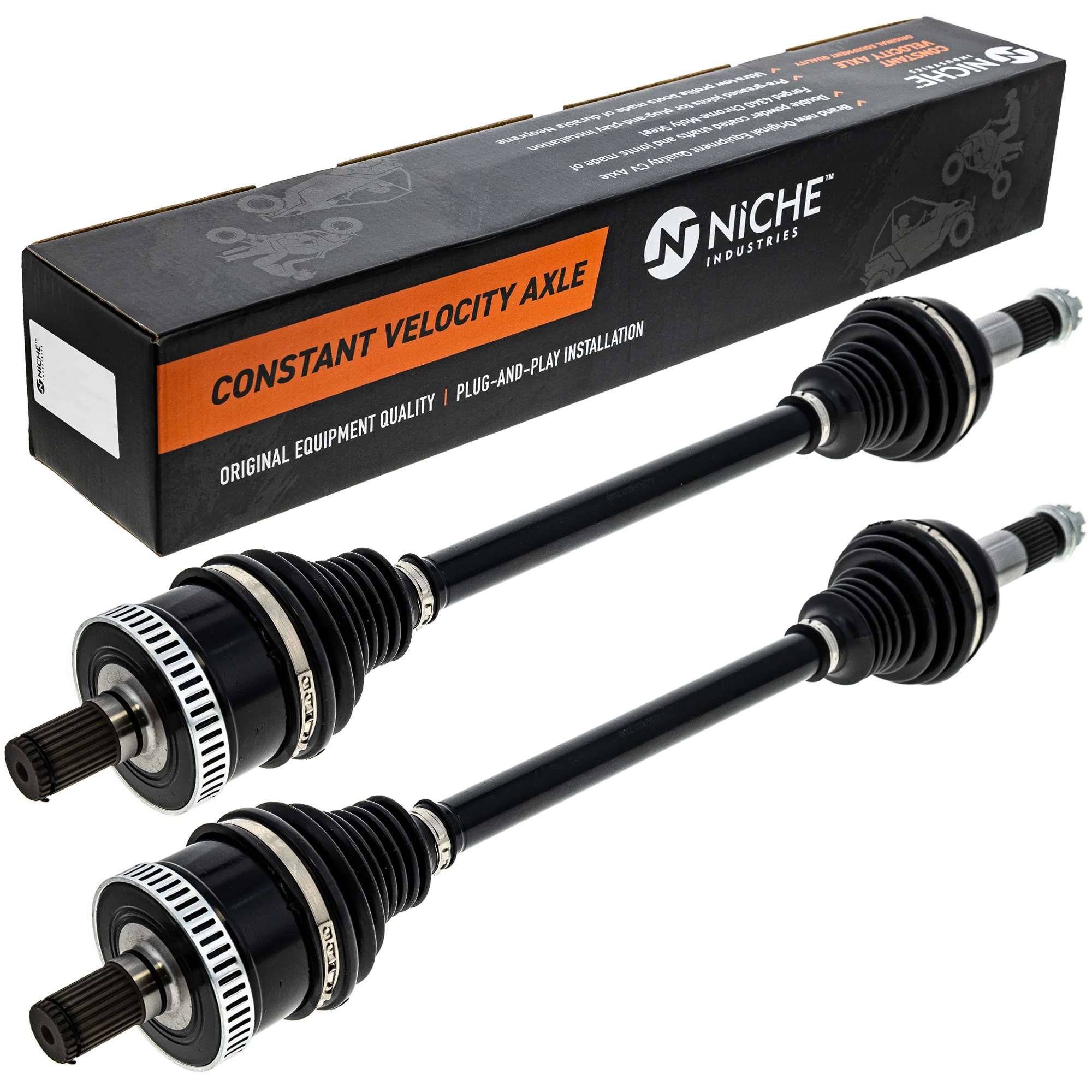 Rear CV Axle Half Drive Shaft for Can-Am Maverick Sport Max 1000R 2 Pack - Image 2