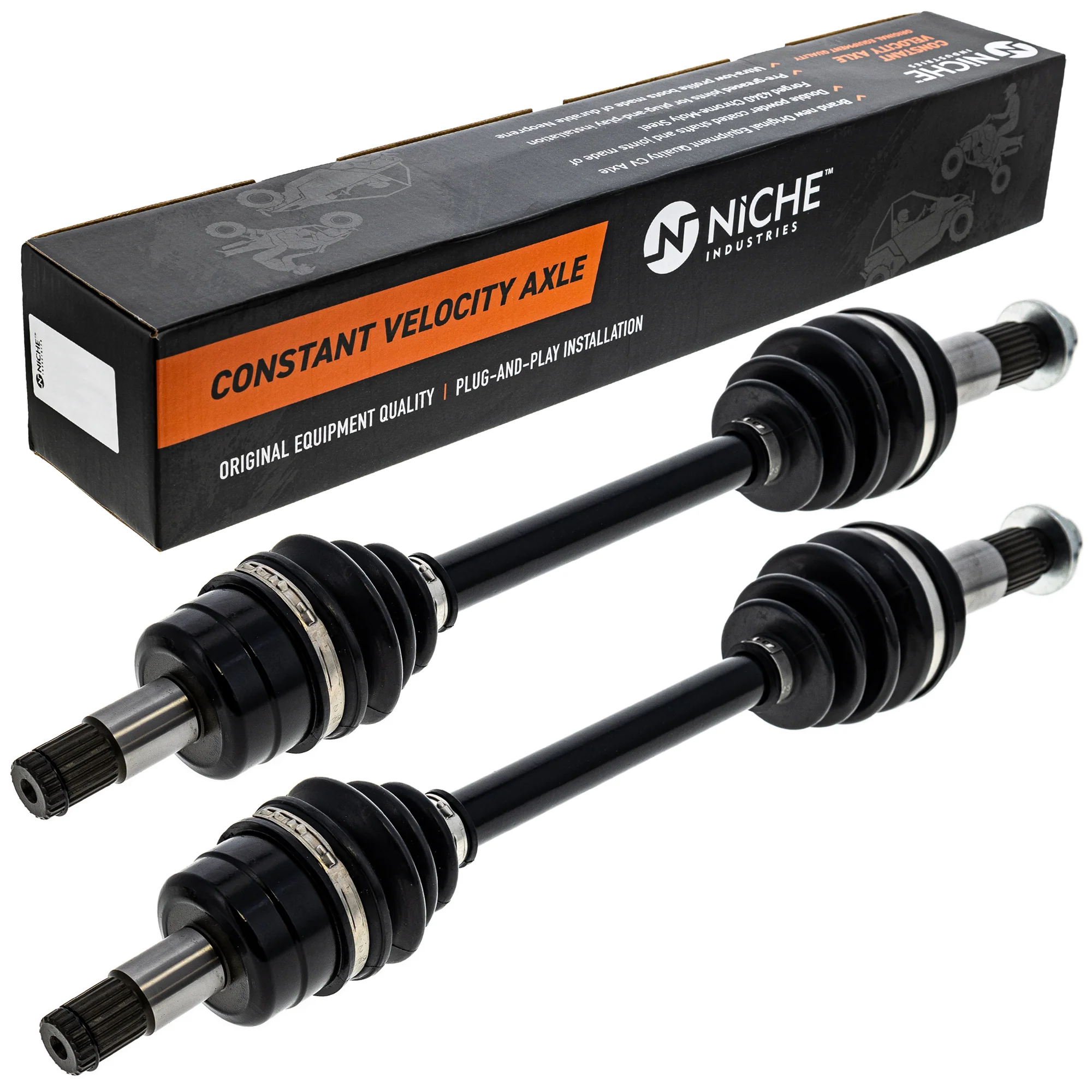 Front CV Axle Drive Shaft for Yamaha Kodiak 450 B5R-2511E B5R-2510J 2 Pack - Image 2