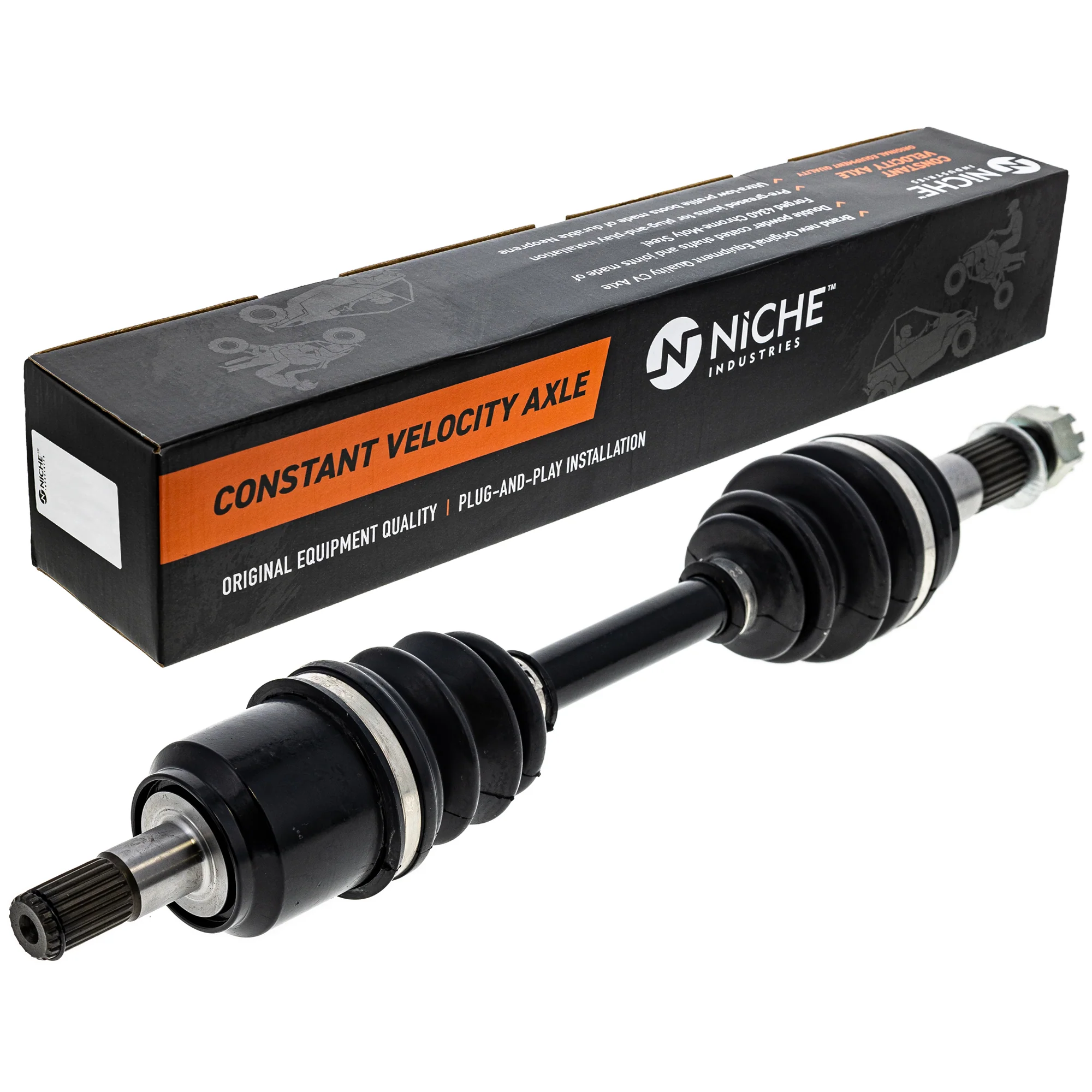 Front Left Drive Shaft CV Axle Assembly For Honda 44350-HR3-HC1 44220-HR3-HC1 - Image 2