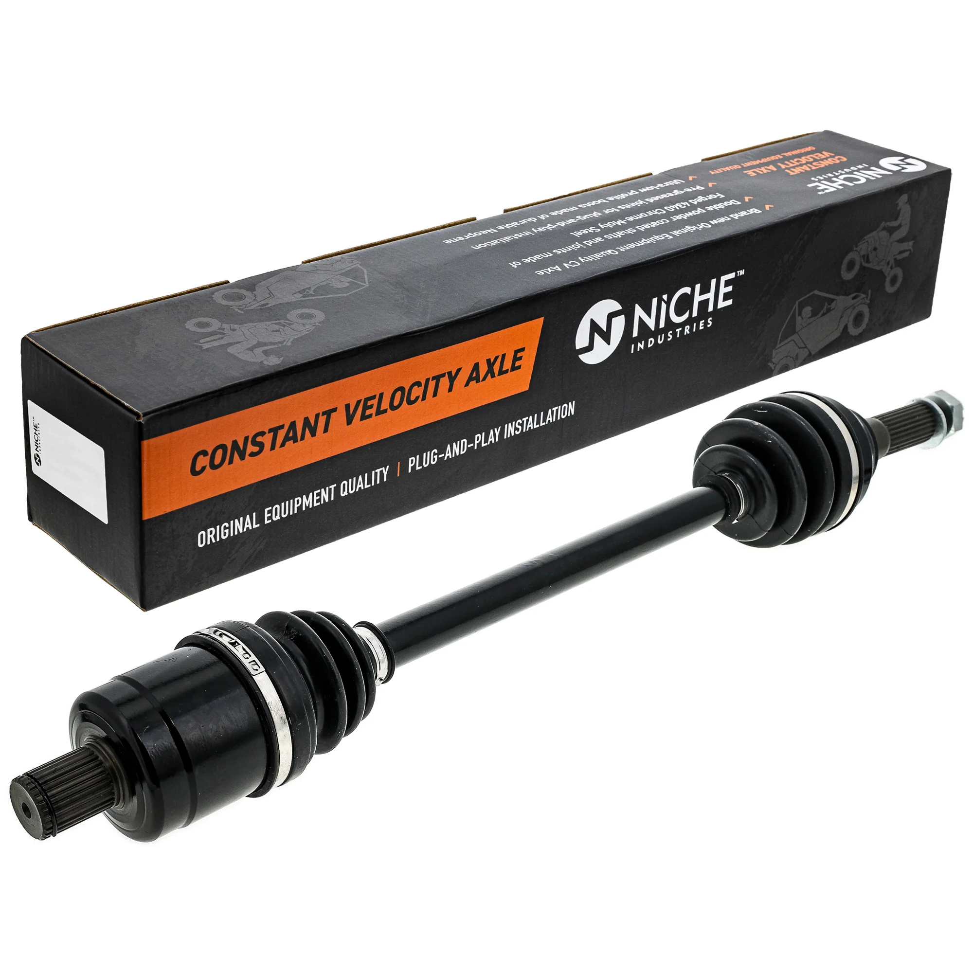 Rear Half Drive Shaft CV Axle Assembly For Polaris 1337239 | 2-PACK - Image 3