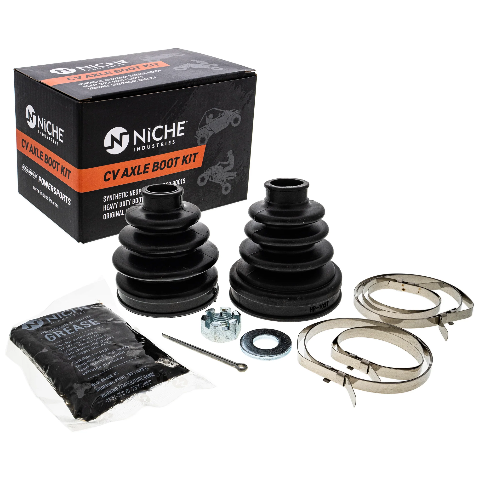Front CV Axle Boot Kit For Polaris 2205804 2205802