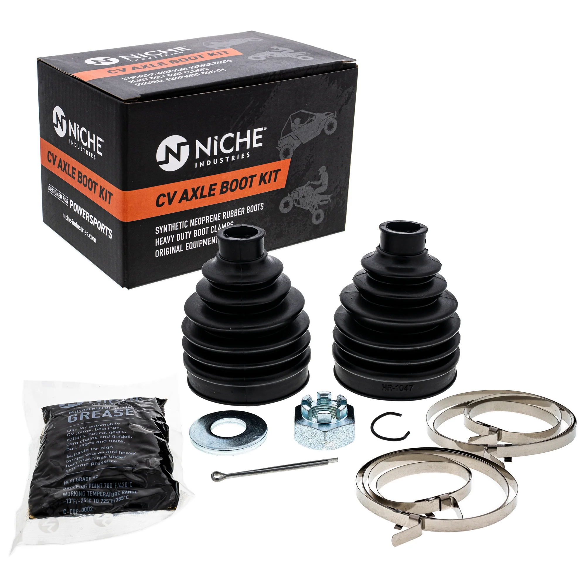 Rear Axle CV Boot Kit For Can-Am 705500929 705500907