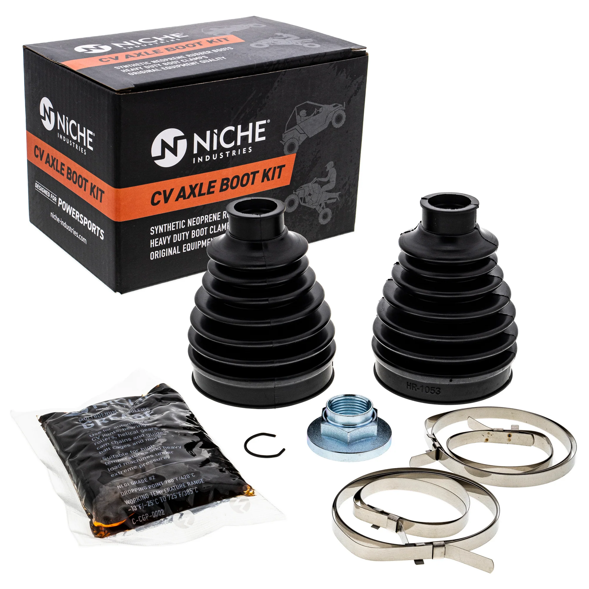 Front CV Axle Boot Kit For Yamaha 2UD-2510G-00-00