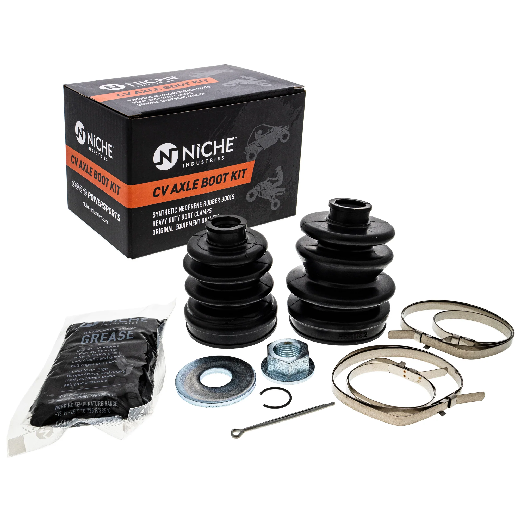 Front CV Axle Boot Kit For Kawasaki 49006-0023 49006-0022