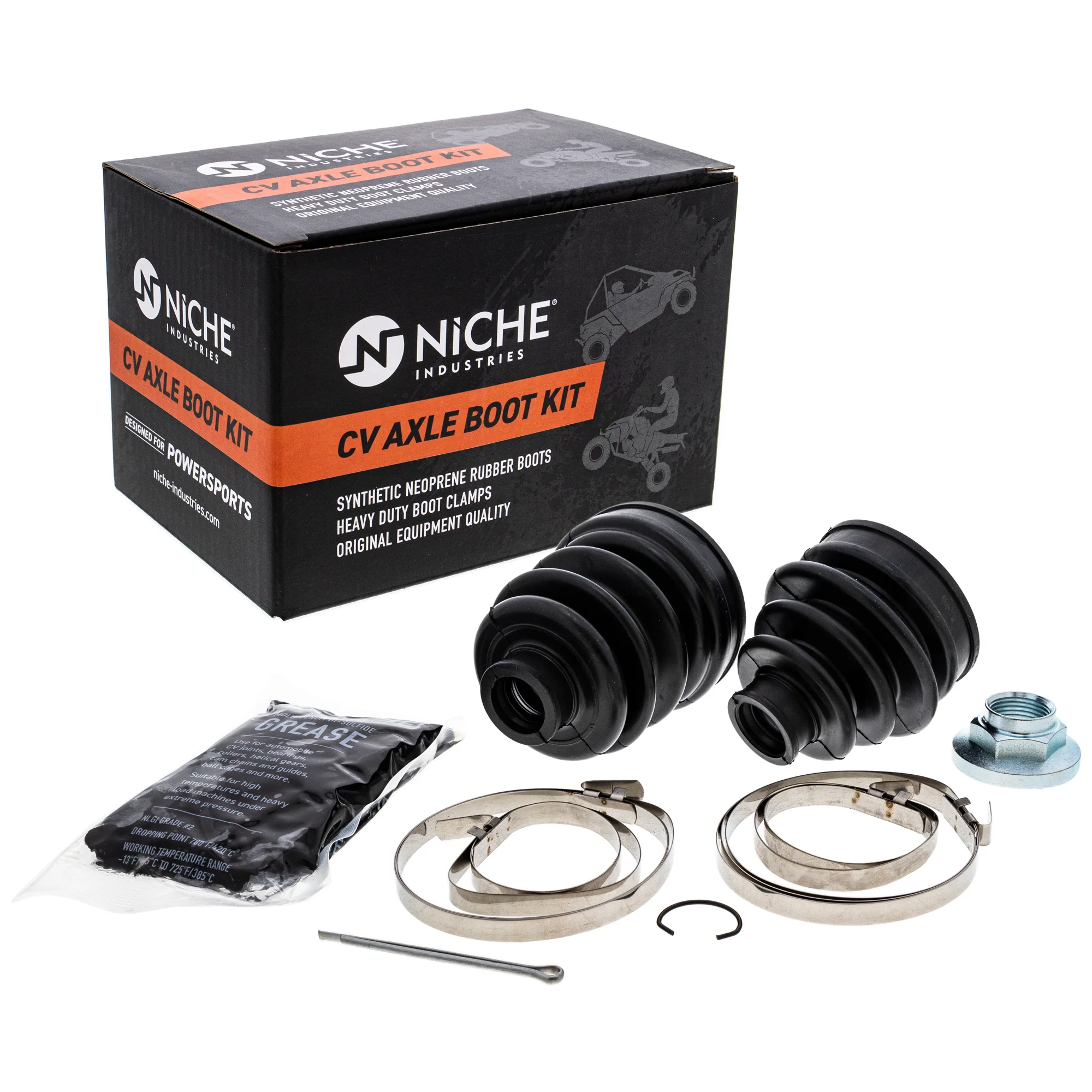 Front CV Axle Boot Kit For Yamaha