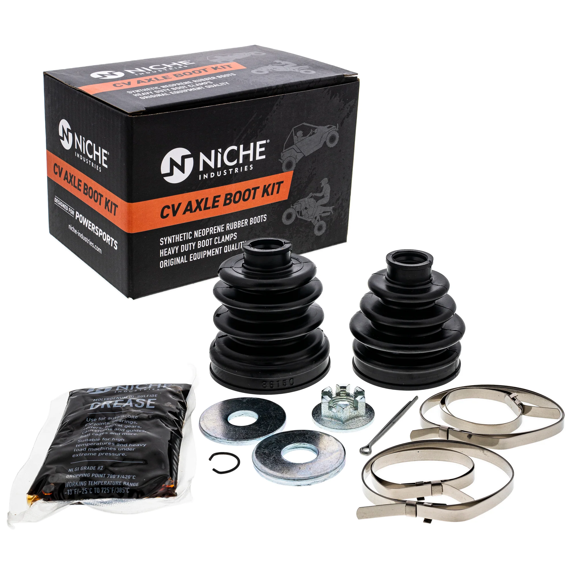 CV Axle Boot Kit For Yamaha 5ND-F510F-00-00 5KM-2510H-00-00